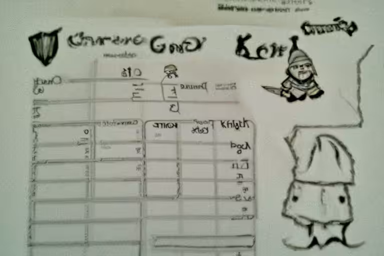 Gup - Character Sheet - Gnome Knight