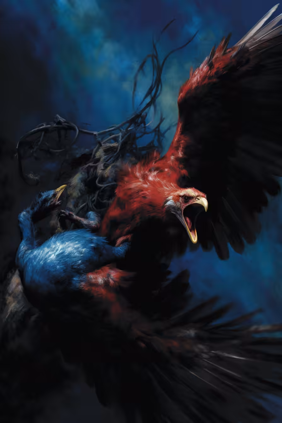 The battle