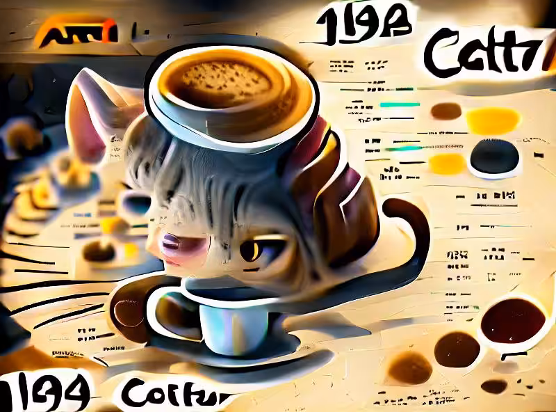 Abraham's First Works: Cat 1920 Coffee