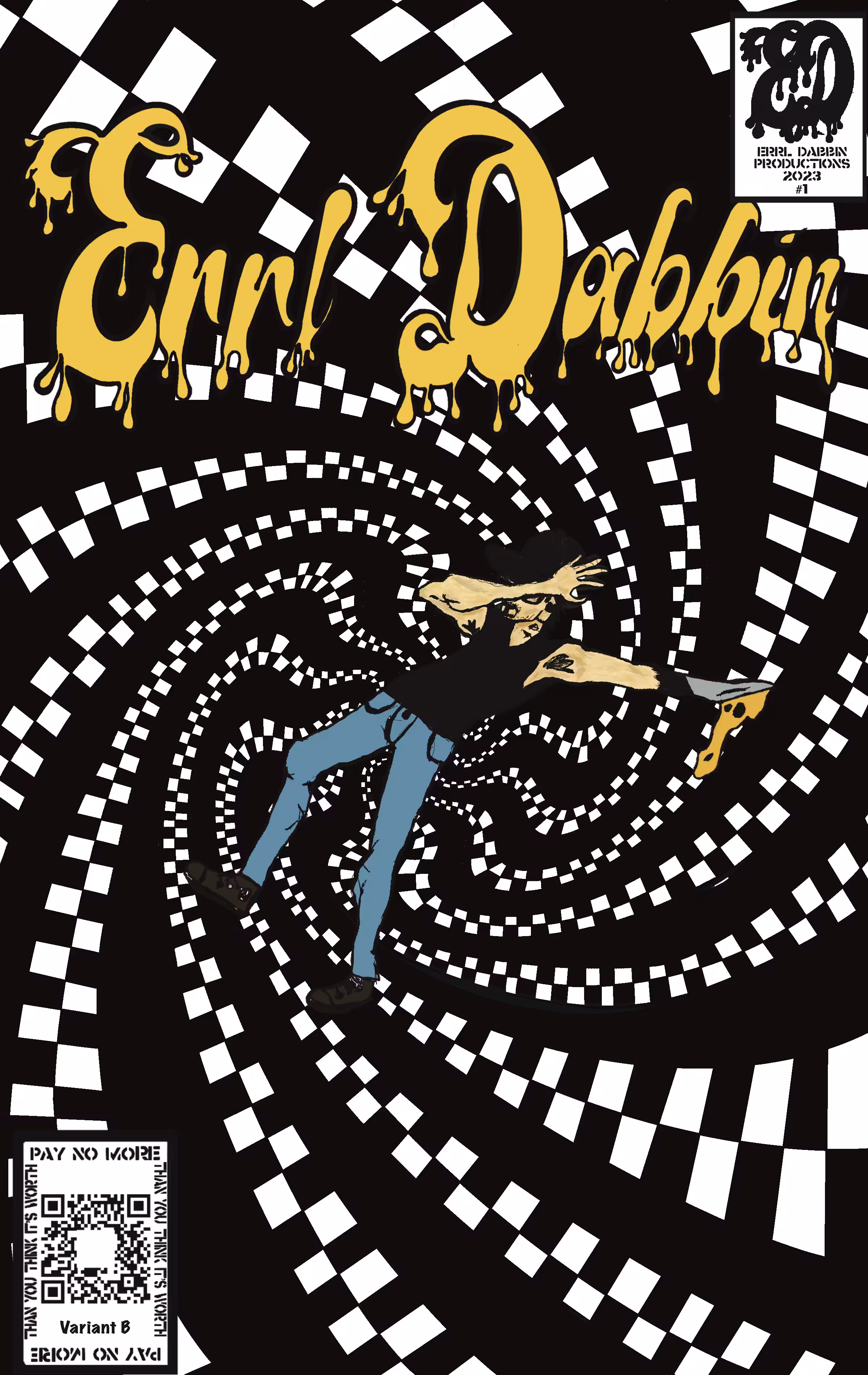 Errl Dabbin #1 Cover Variant-B