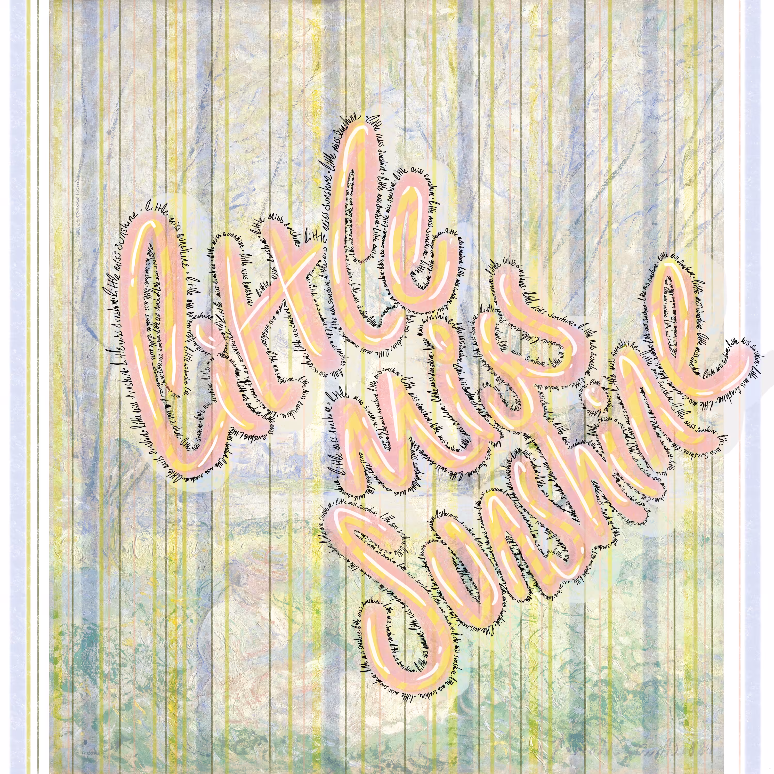 Typo digital paintings