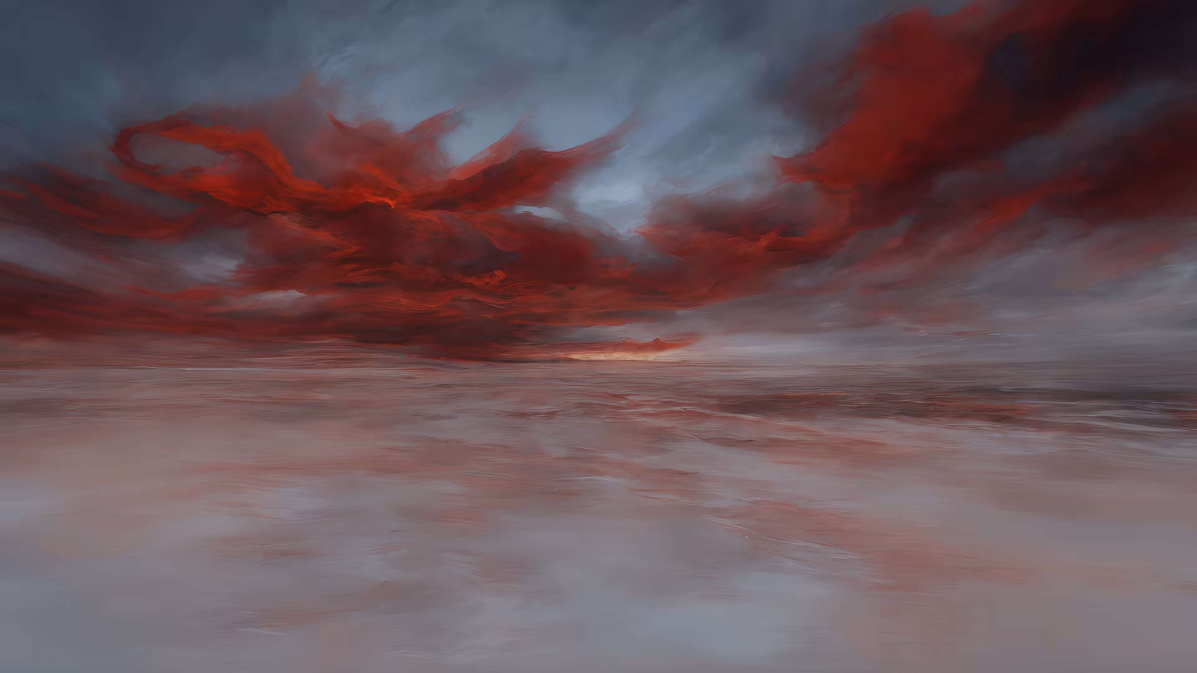 Seasky Aria: #37 Red Dragon Skies