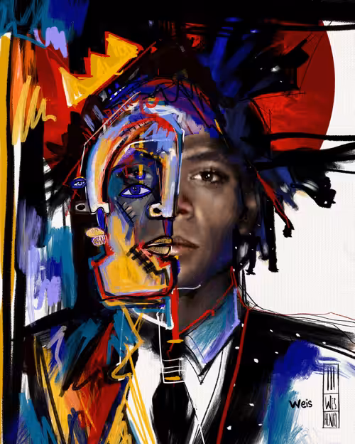 Basquiat - The Visionaries Collection | Wes Henry X Gabe Weis 2021