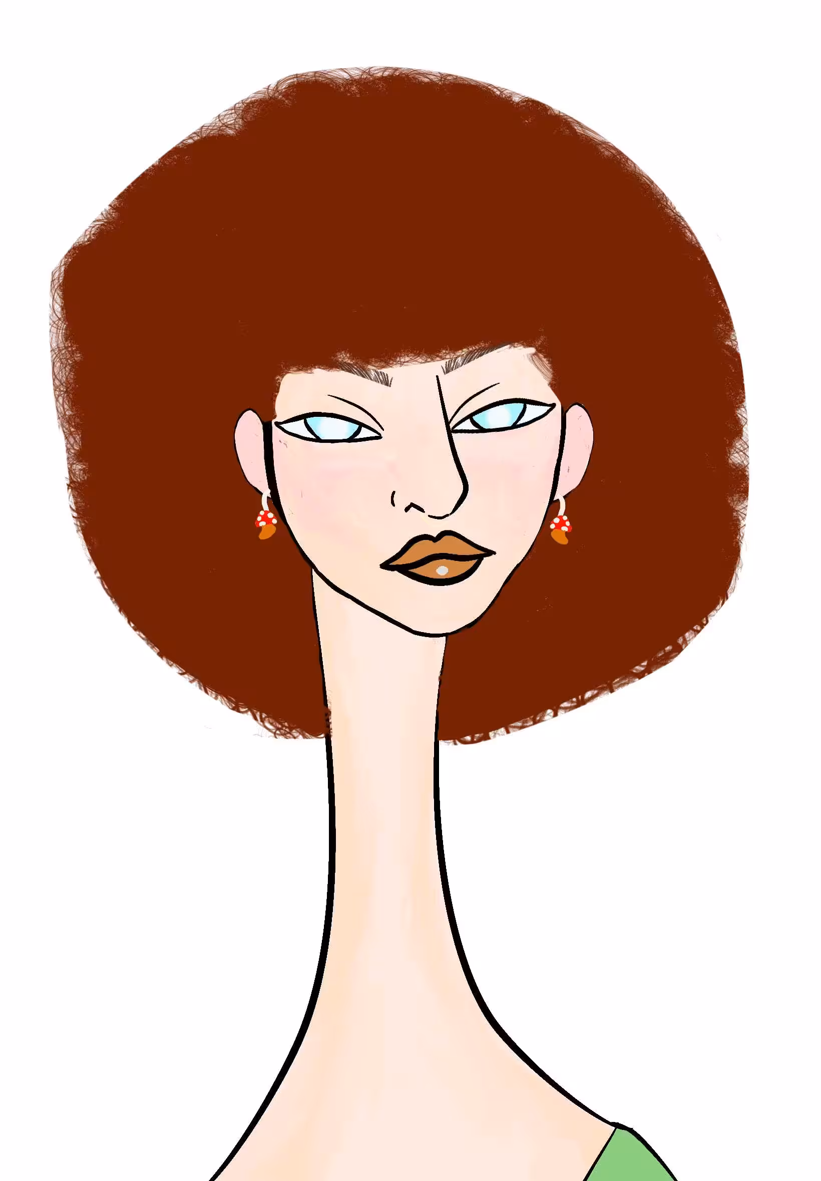 Long Neckie Ladies: Long Neckie Lady #3274