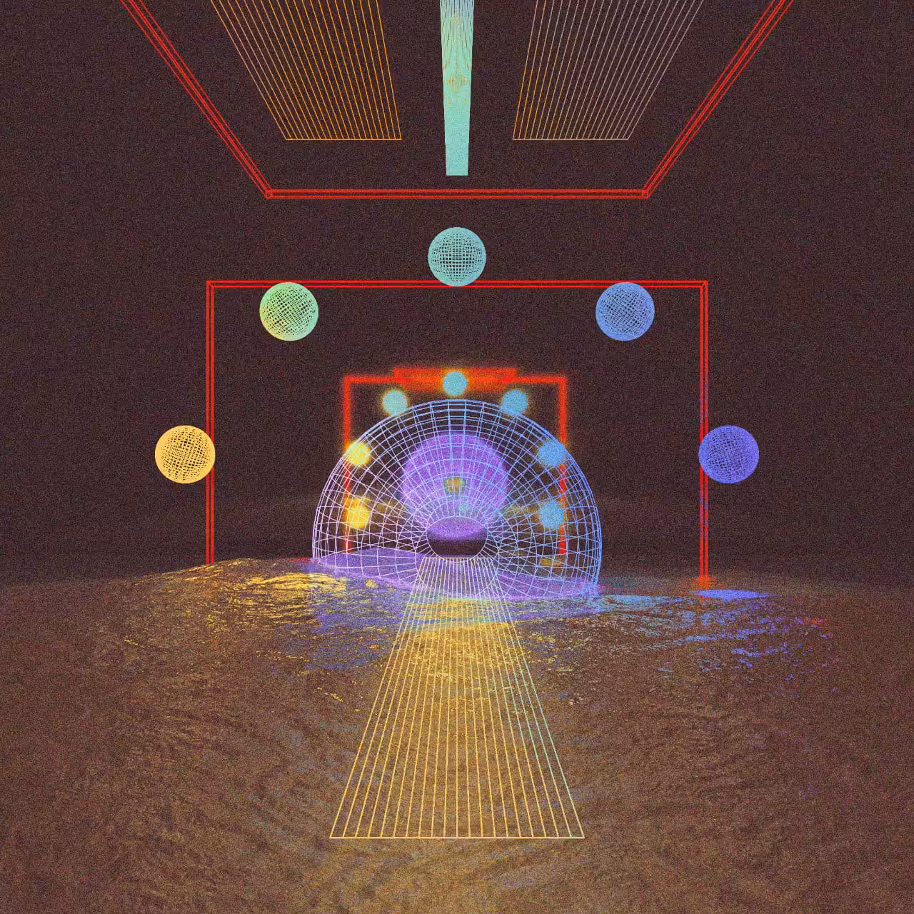 INSTALLATION's II: LEVEL II: shore simulation