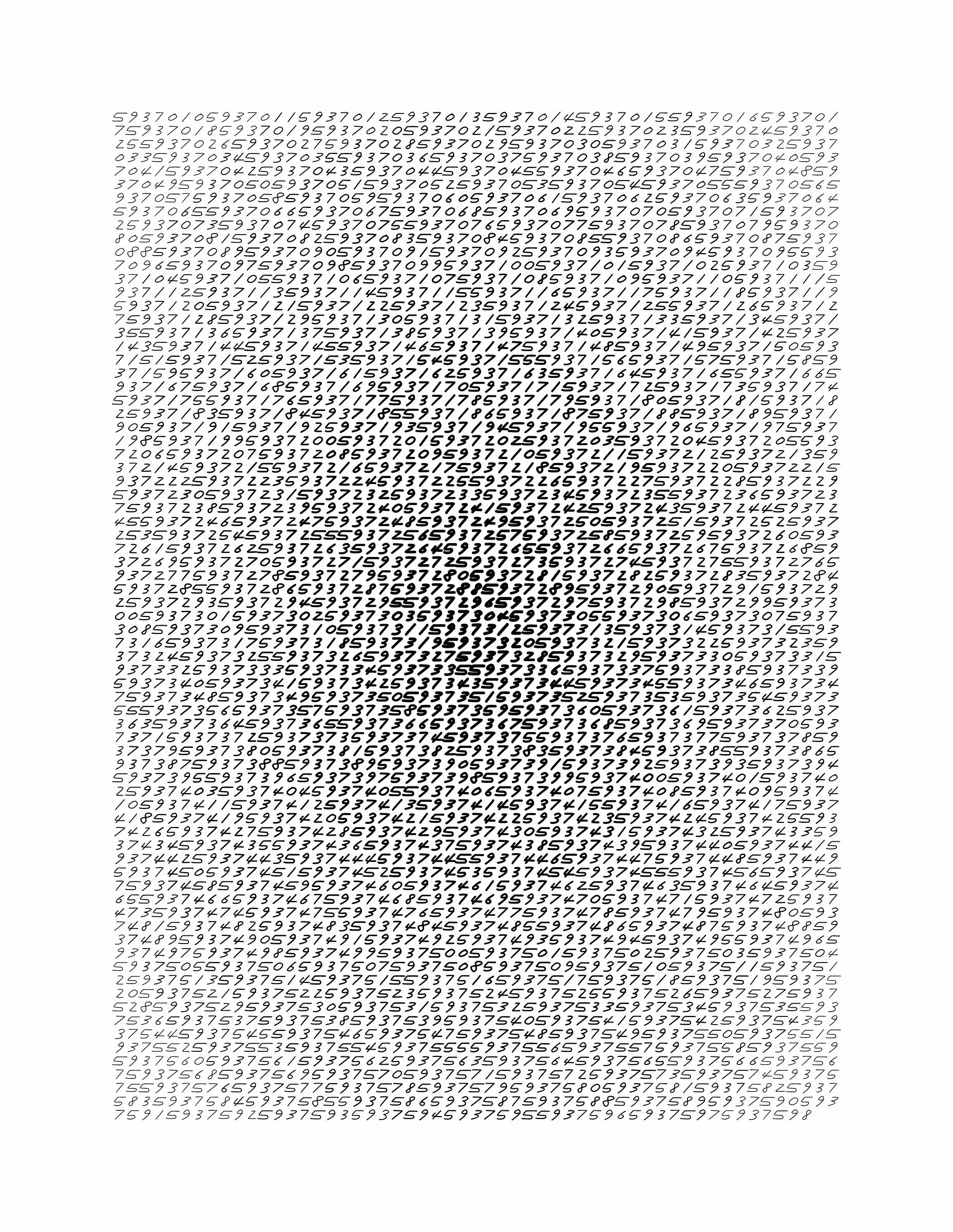 Endless (5,607,250 to Infinity) #1125