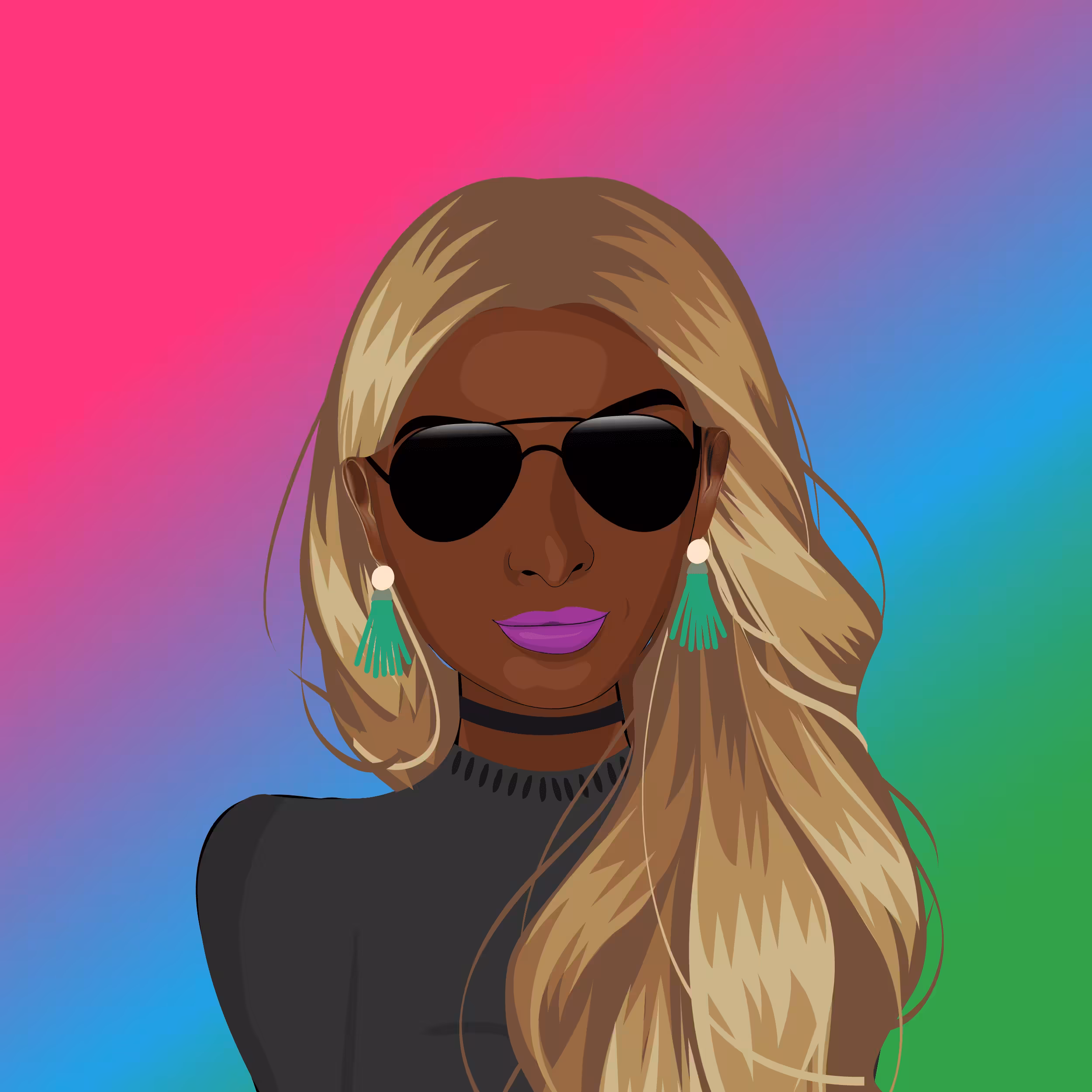 Cool Lady #1599