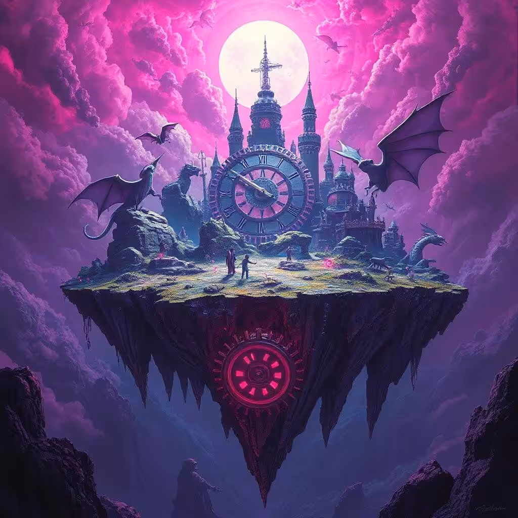 Guardians of the Neon Clock