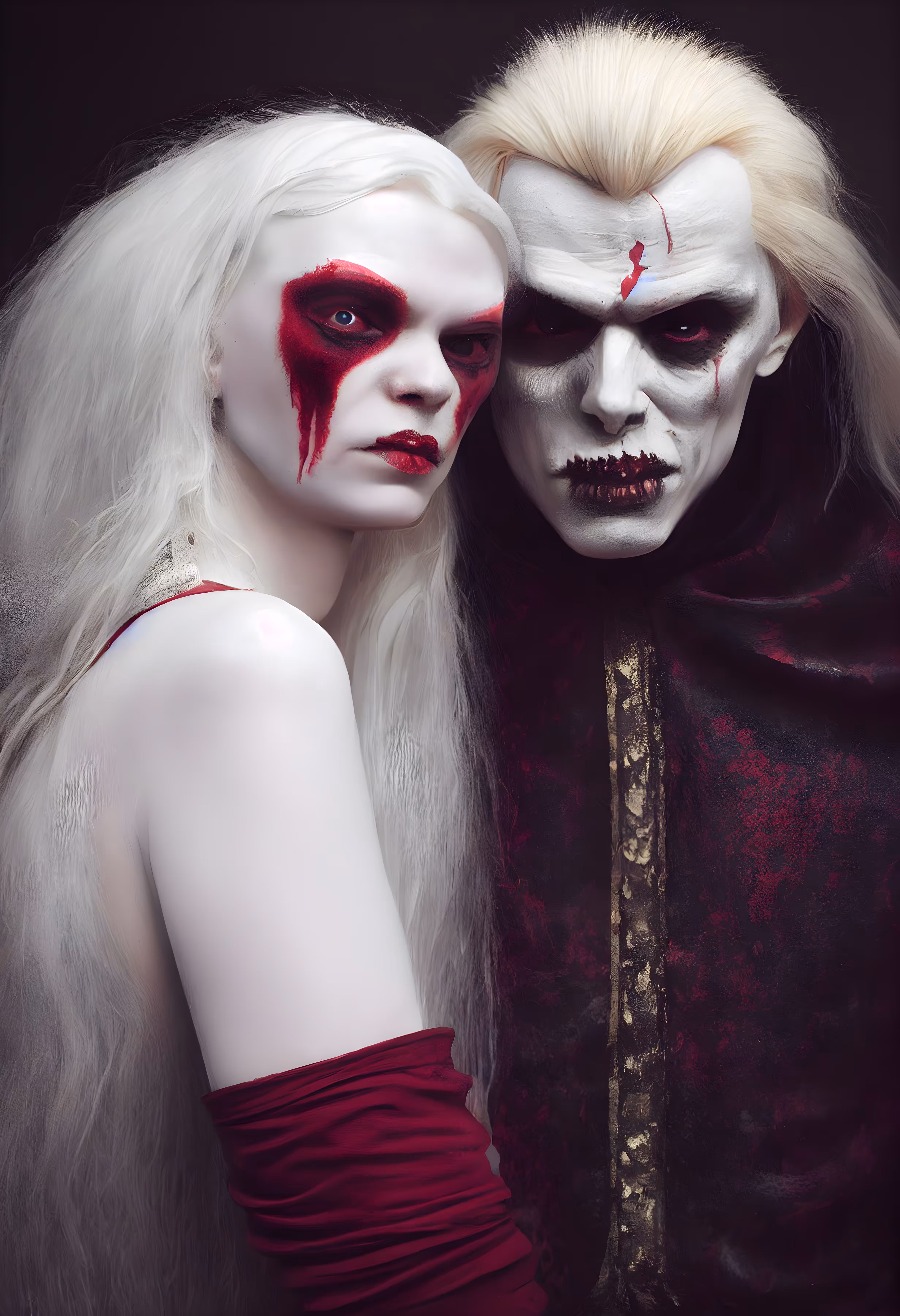 Albino wedding