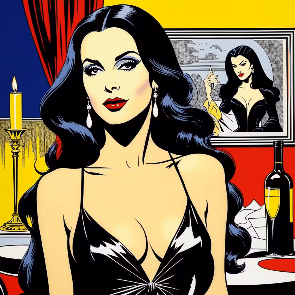 Morticia goes Pop #9