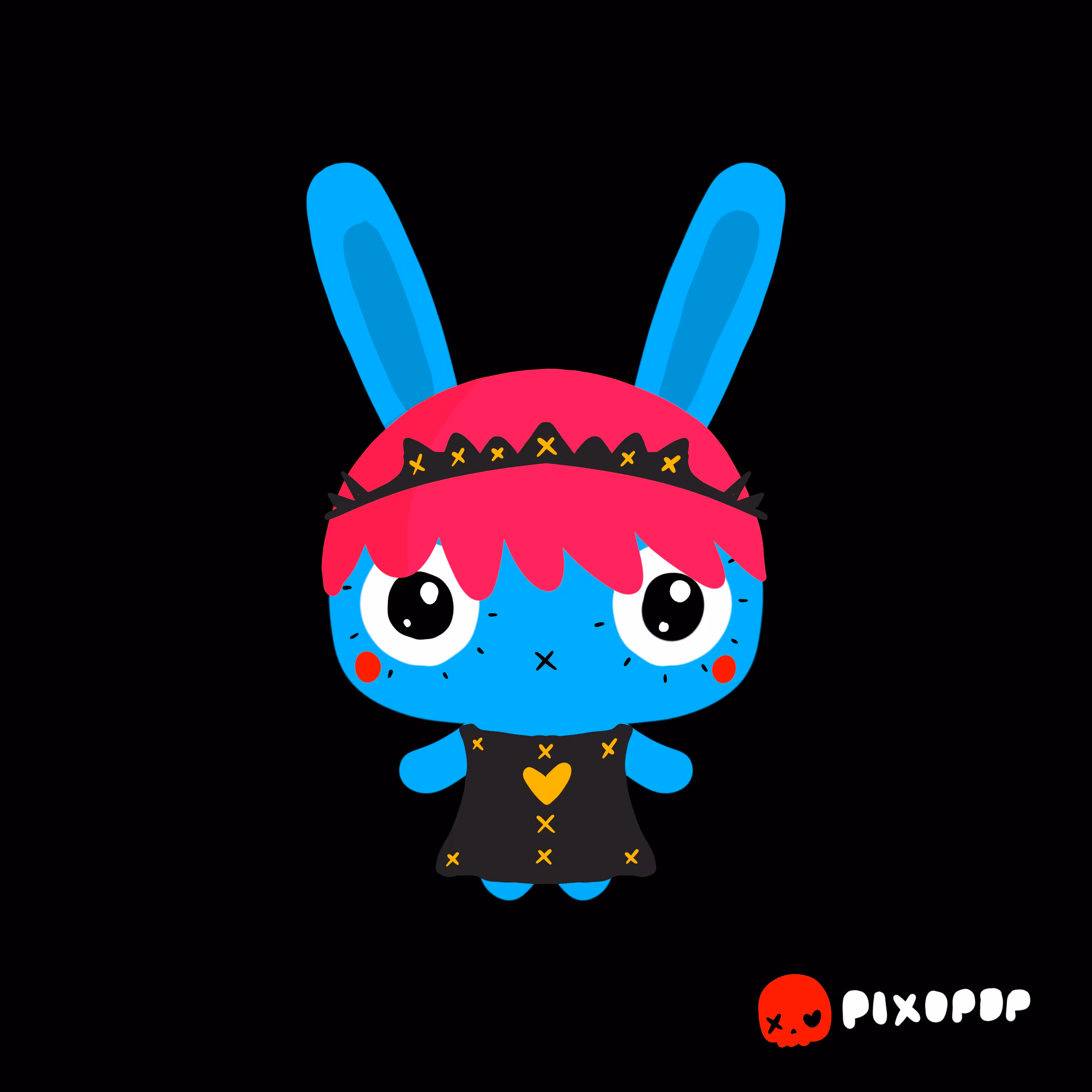 PIXOPOP CUTIES: Stitch Bunny #166