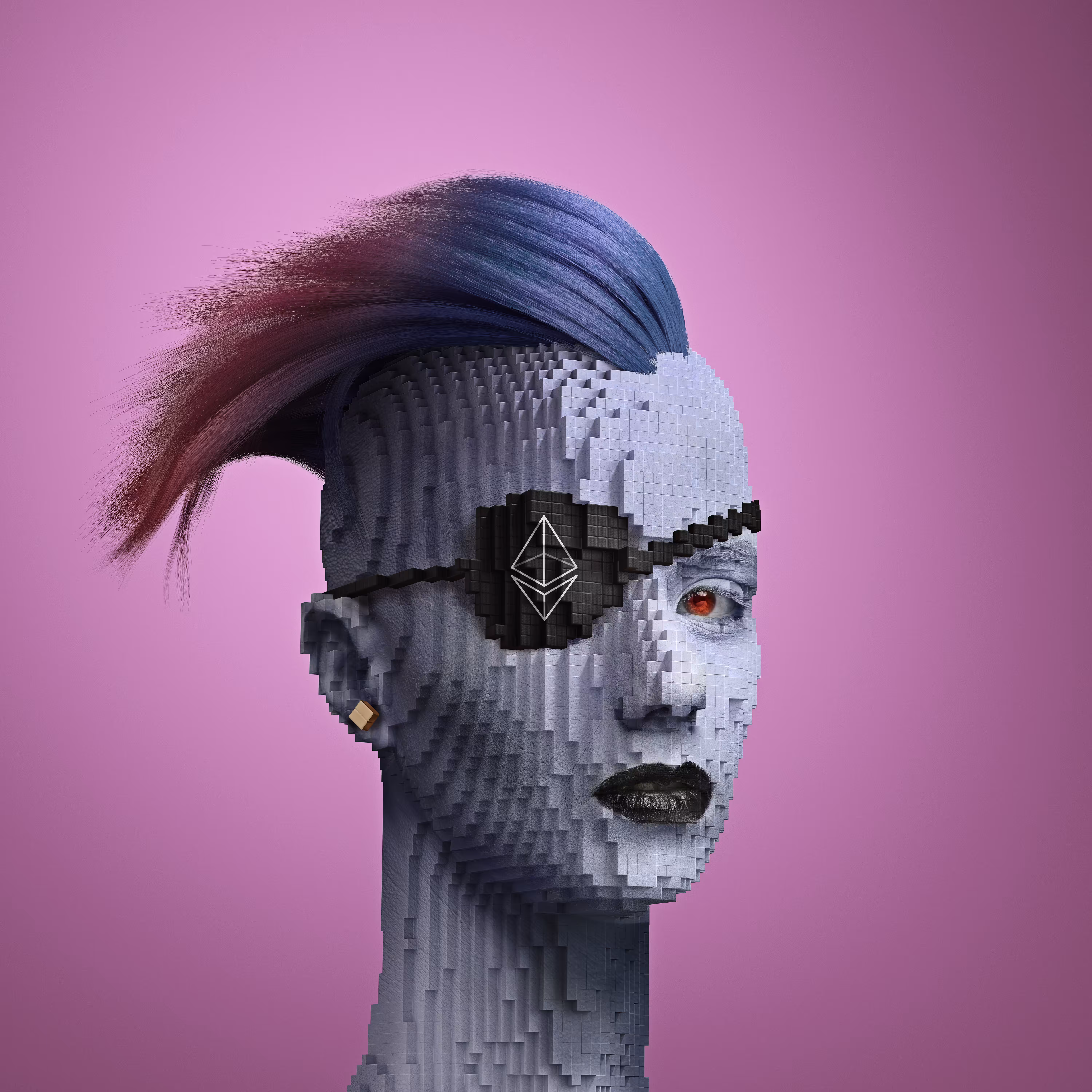 Block Head Punk 052