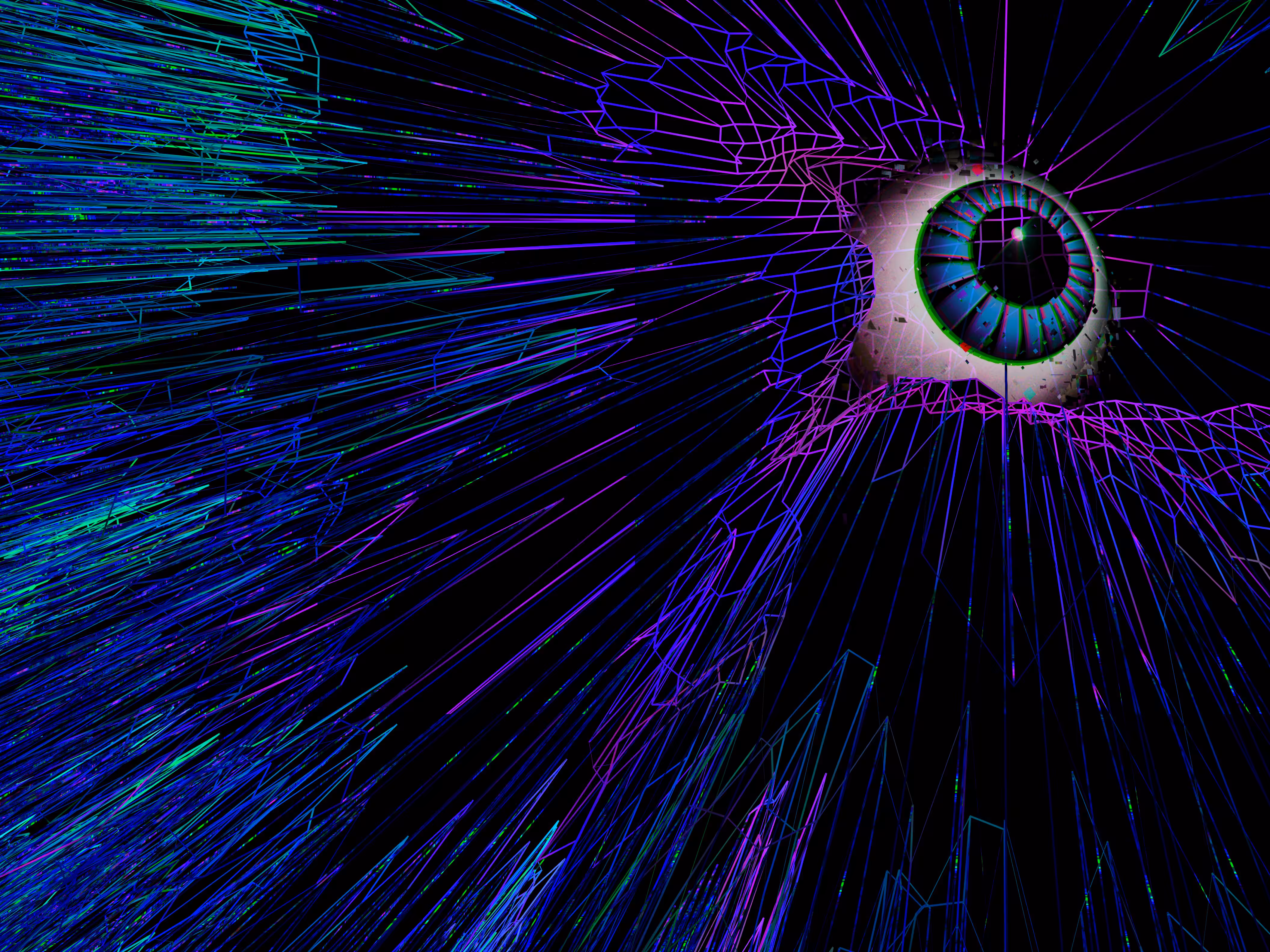 Are you materializing in the matrix?