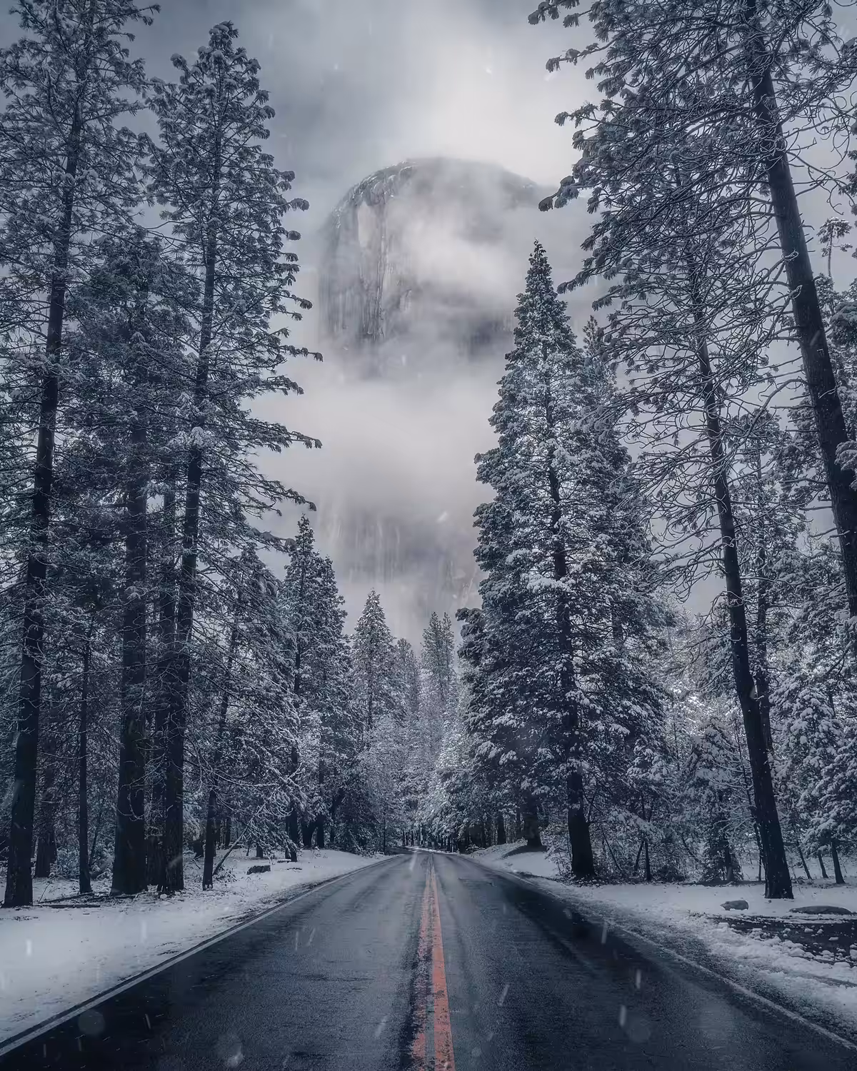 Frozen Yosemite 002: El Capitan