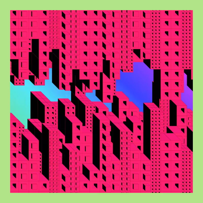 Cube City - Upside Down #17