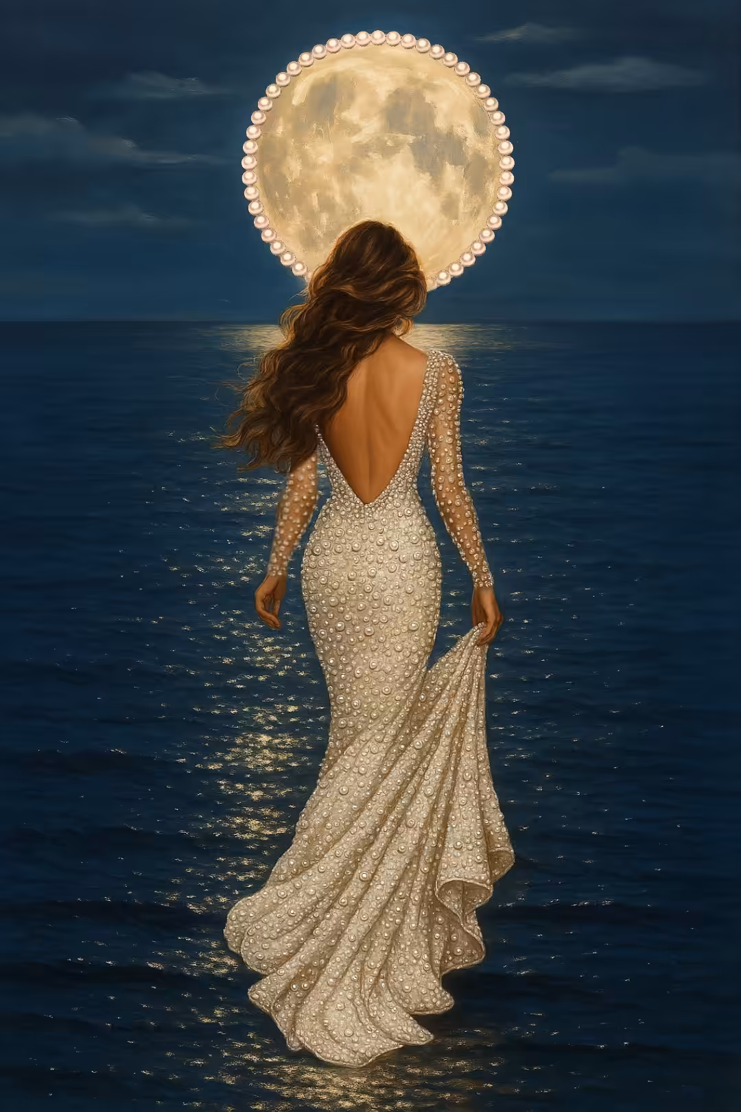 Dream in the Mirror of the Moon