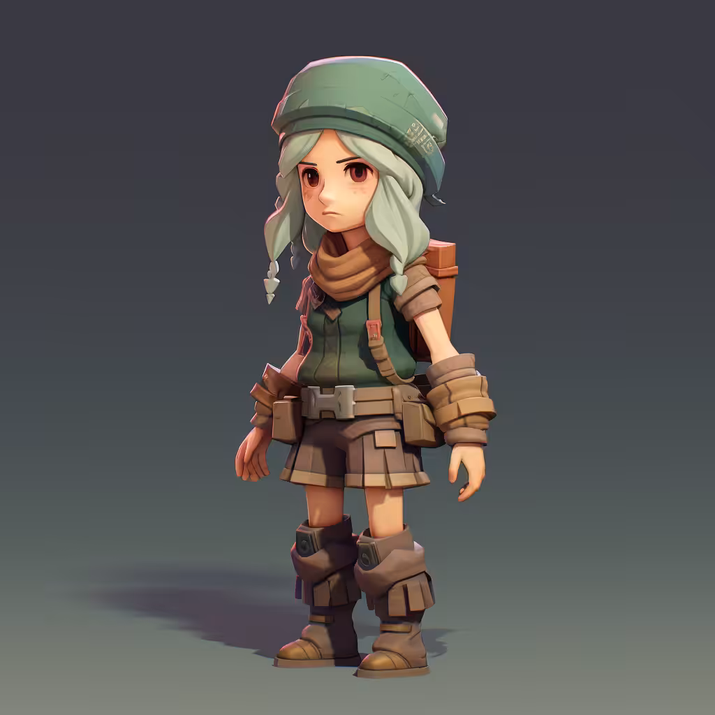 Tez Pixel Figure #173