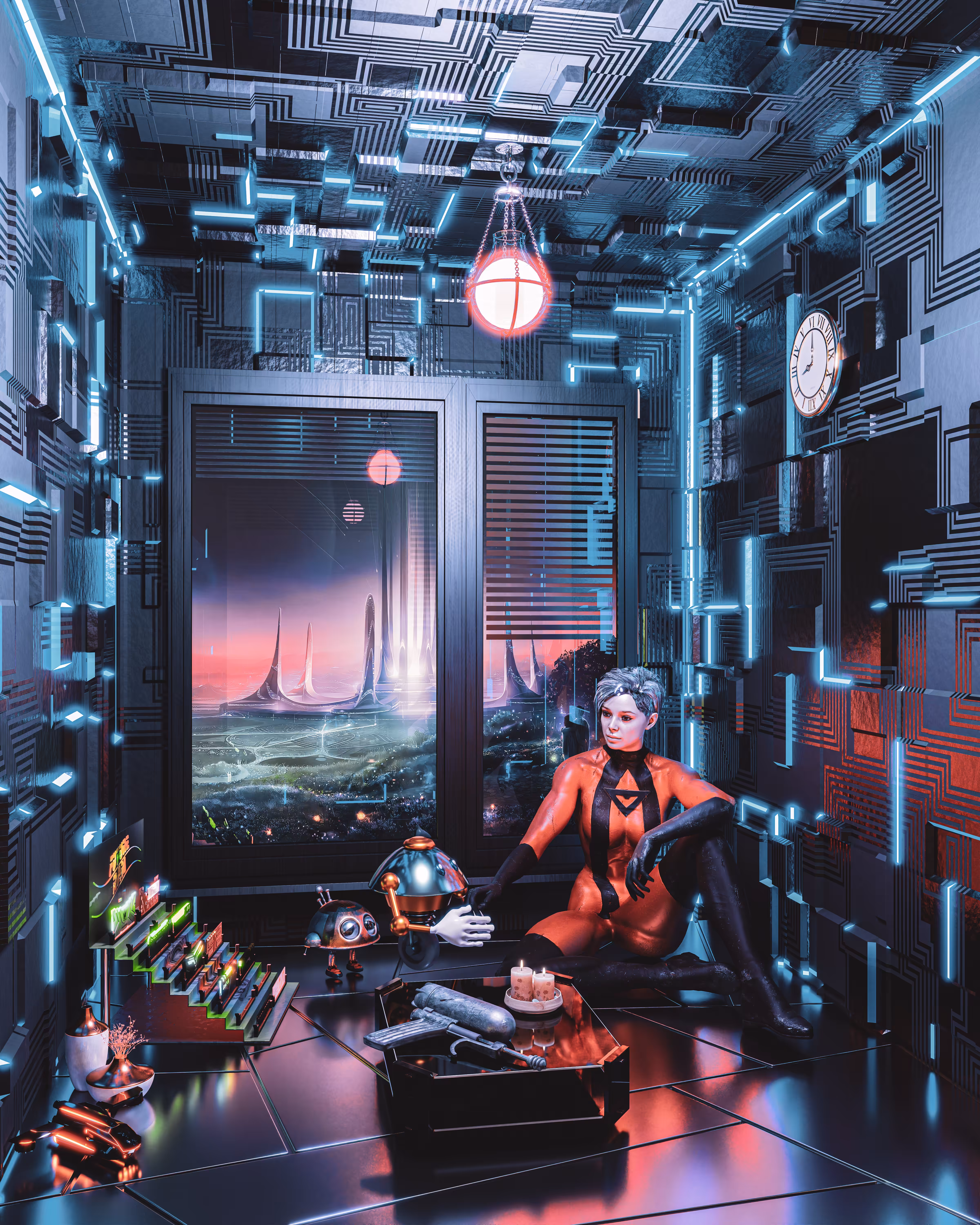 REVIVAL: Futuristic Hues of Happiness
