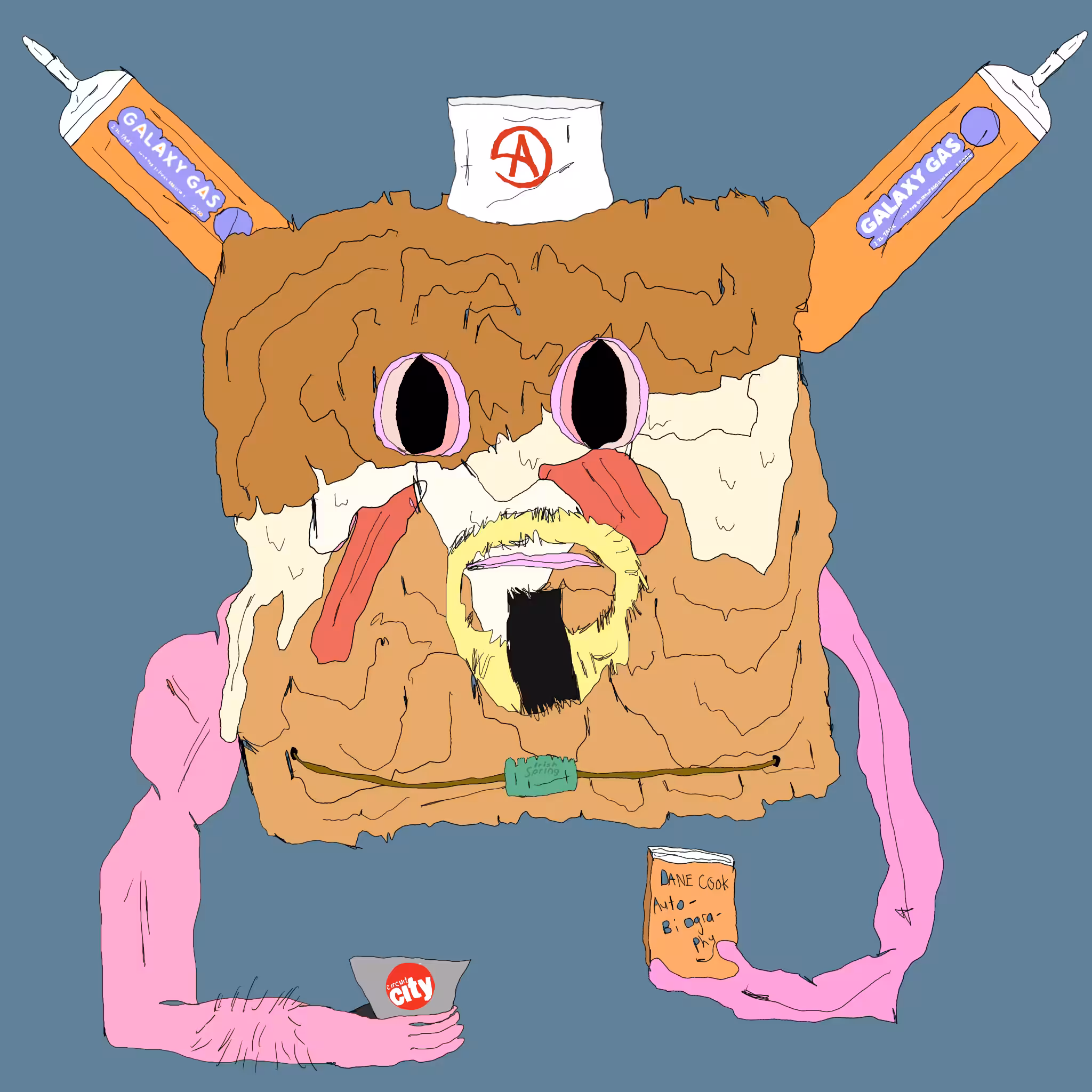 gristle buddeez worldwide: buddee #1068