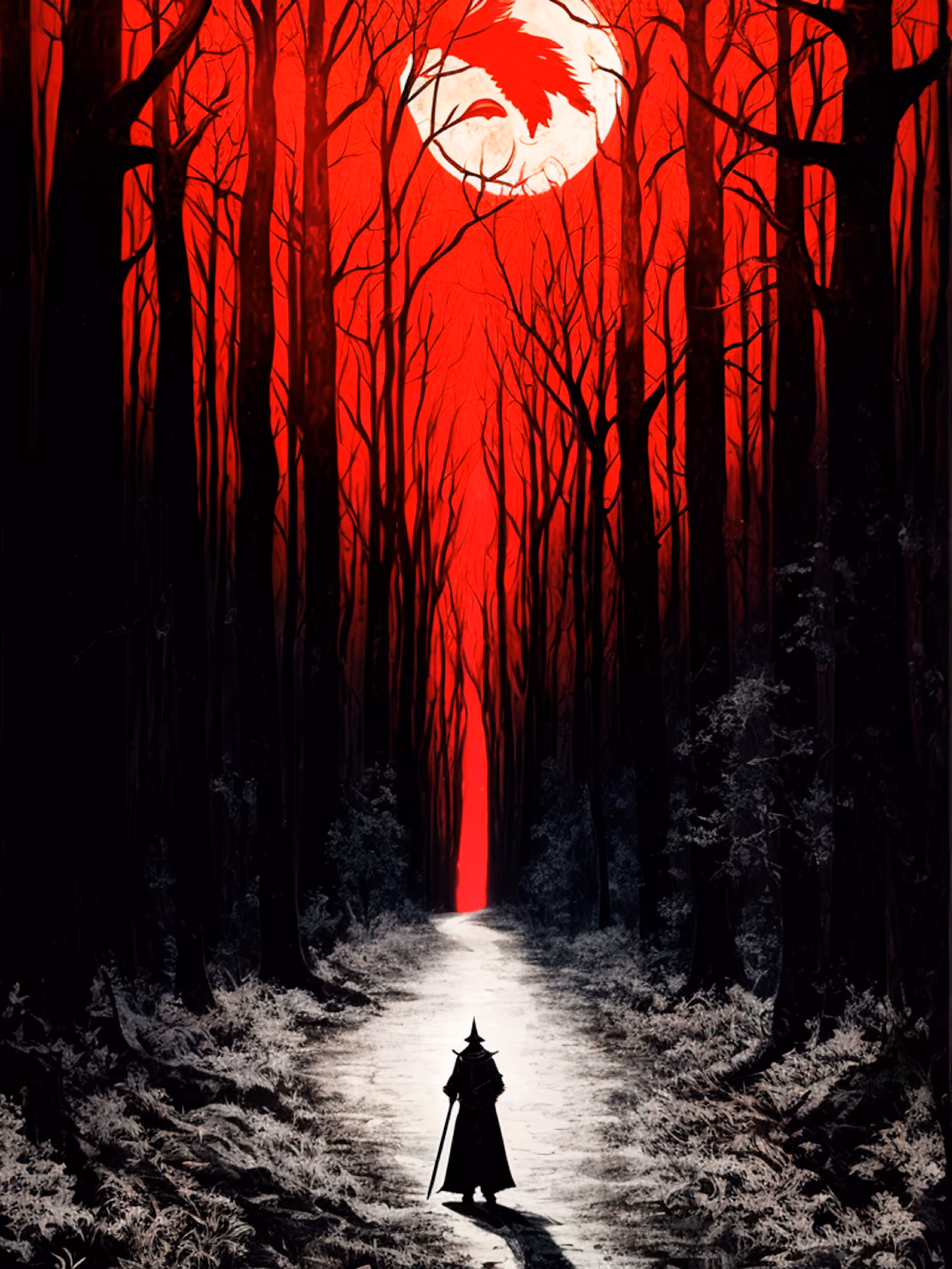 The Wizard, Wall art