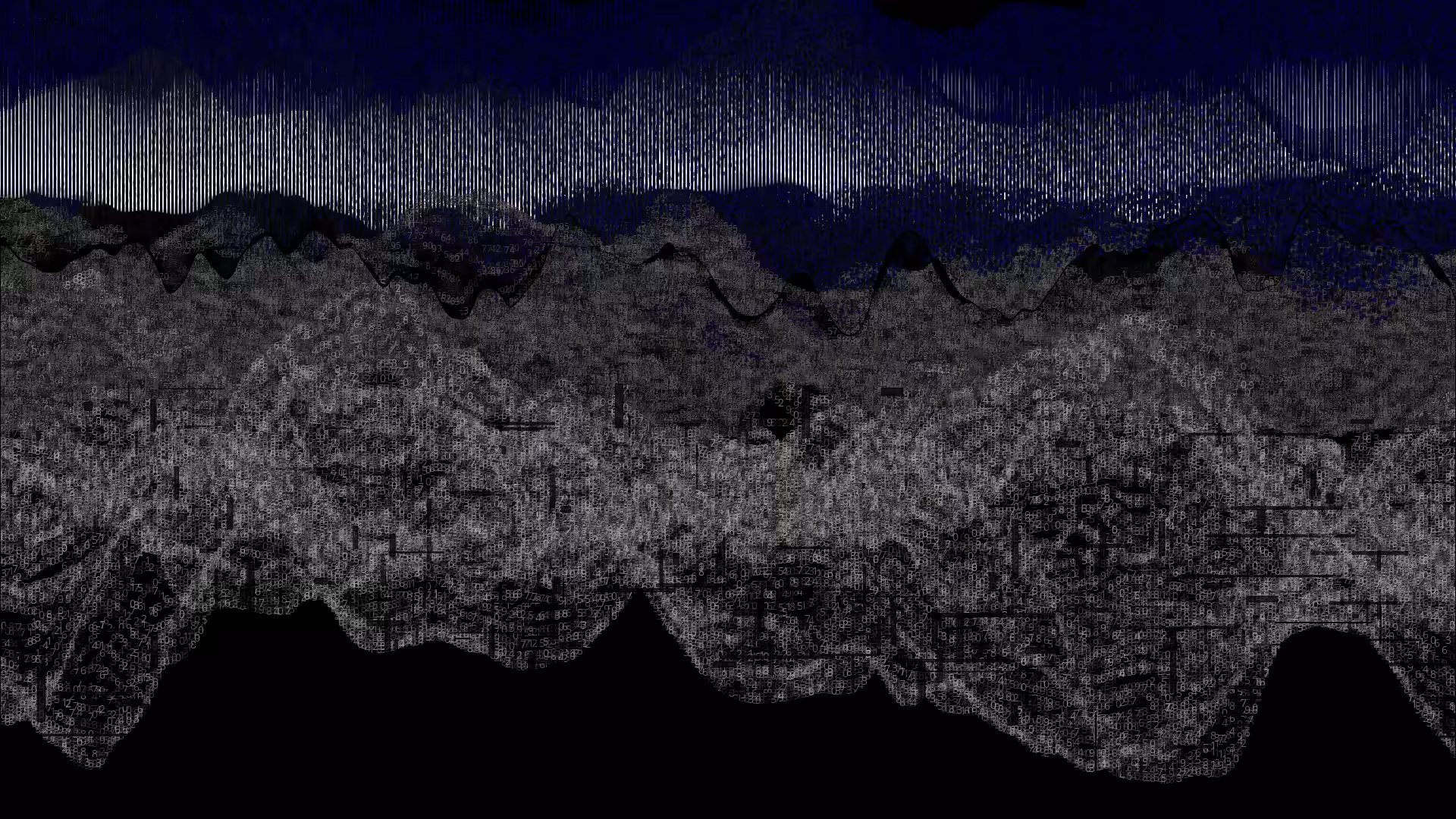 Pixel rain in a data landsacape #144