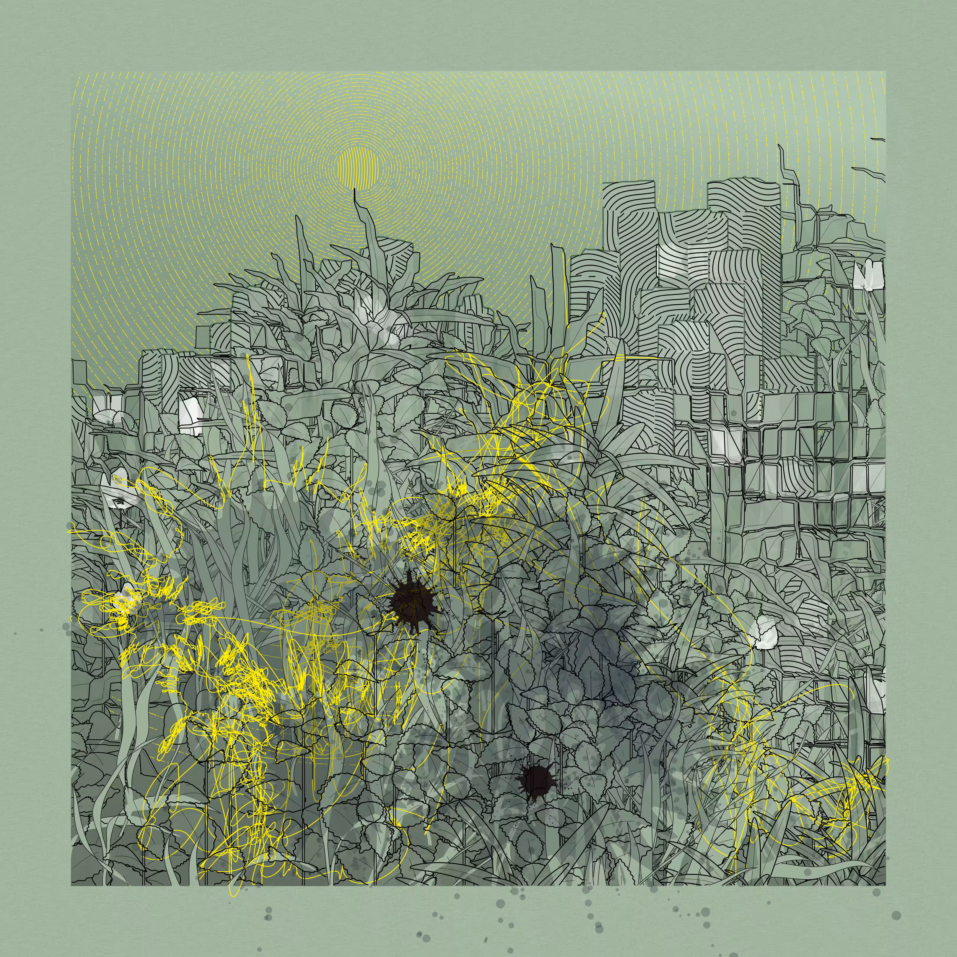 Landscape with Carbon Capture #9440