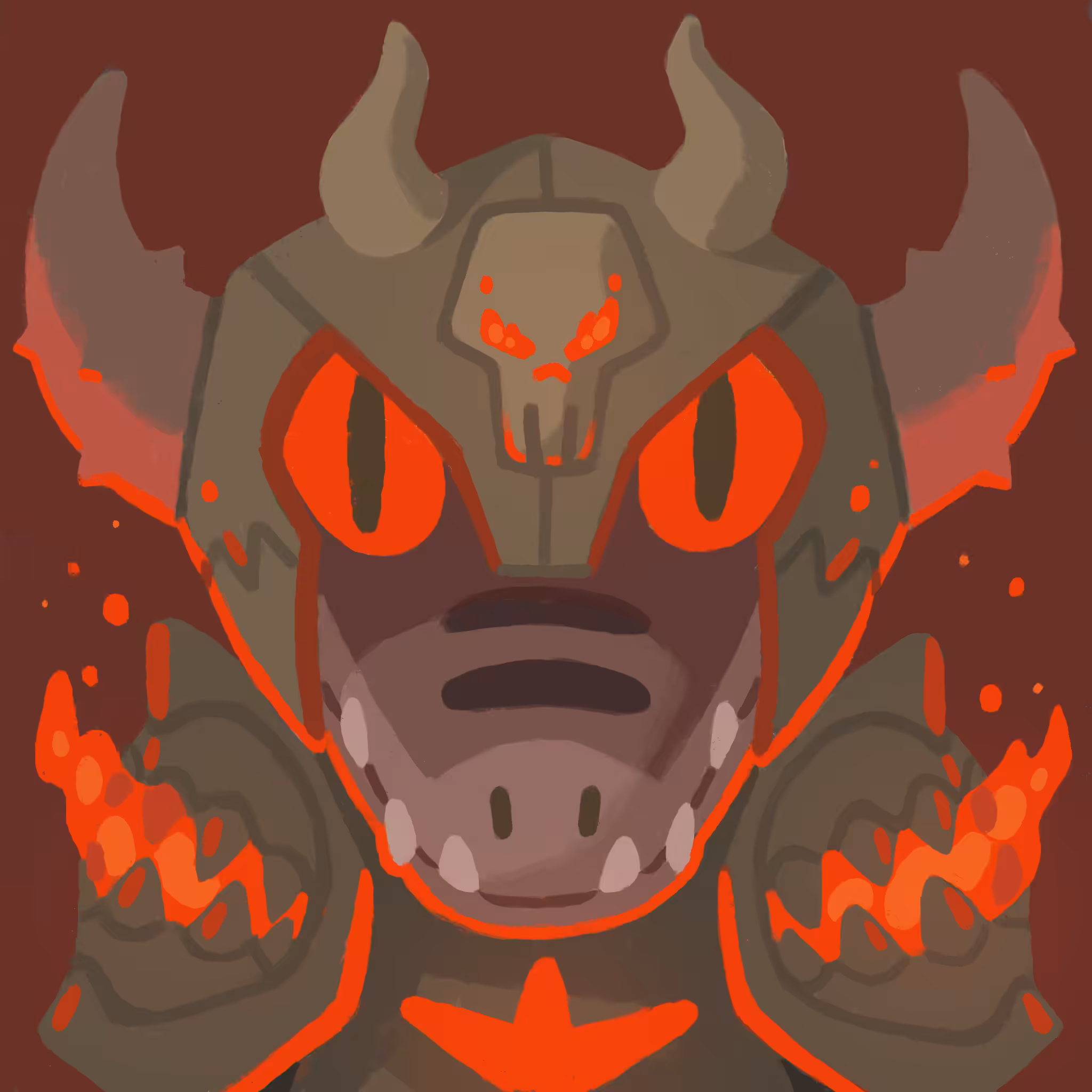 Pepita & Friends - Memories N More: Friend #57 (Horned Demon - Custom)
