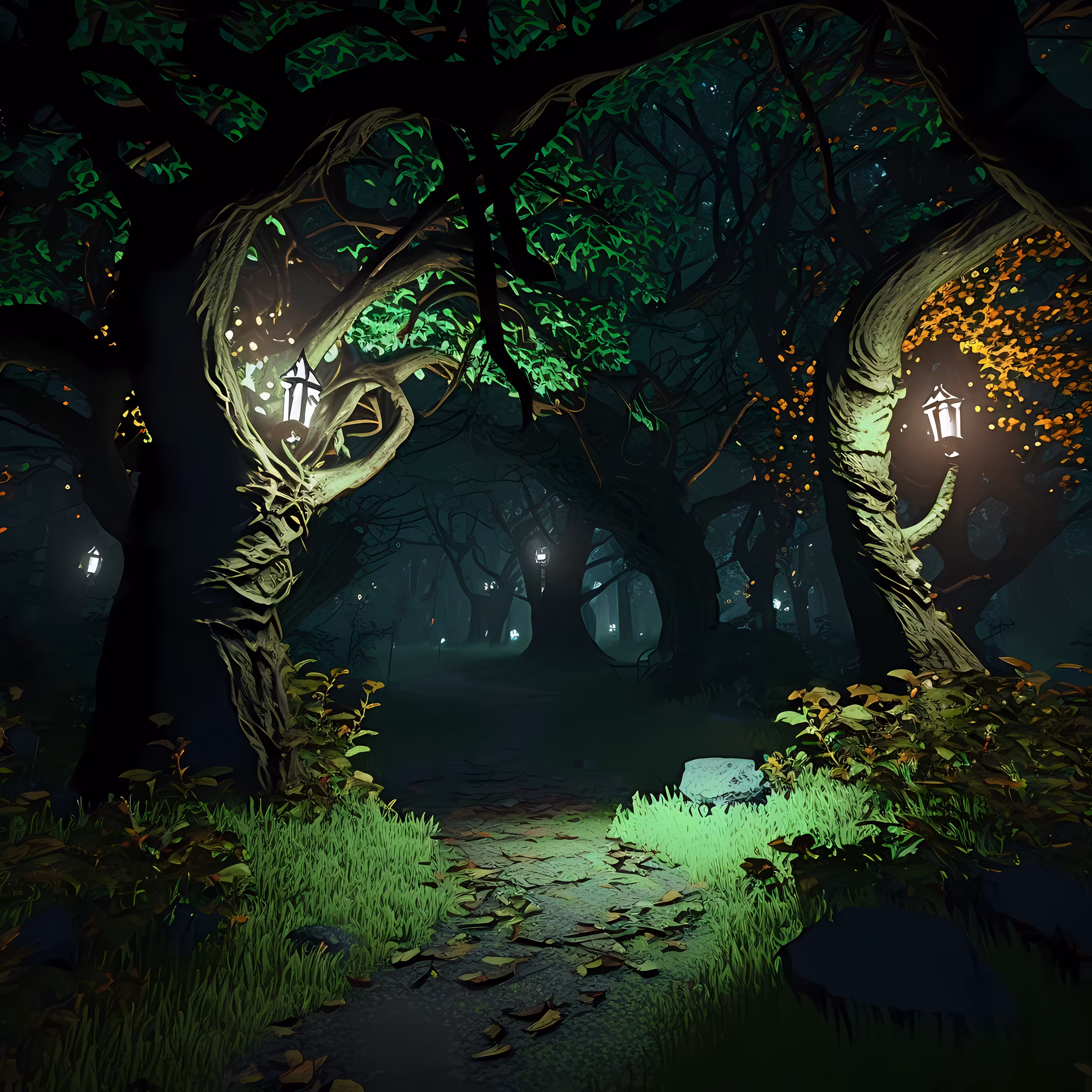 Magical forest