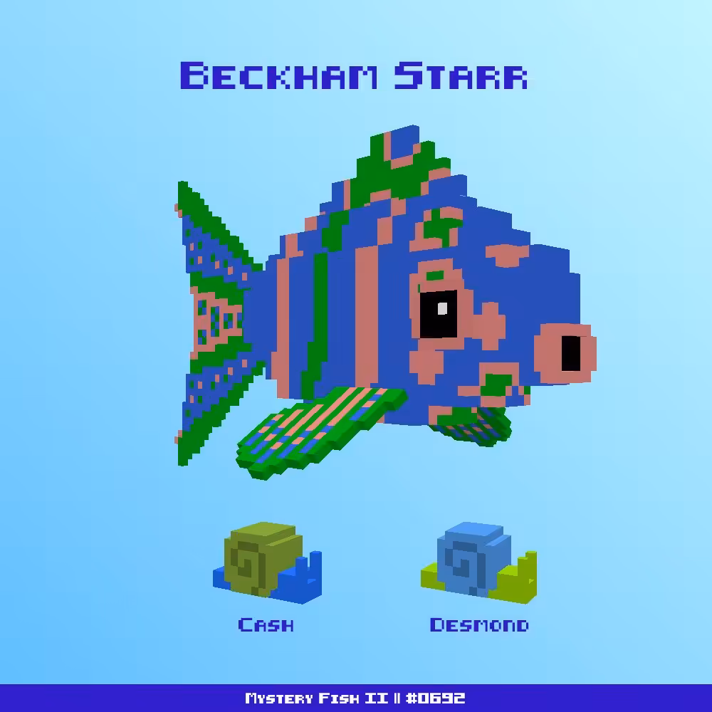 Beckham Starr :: Mystery Fish 0692/1000