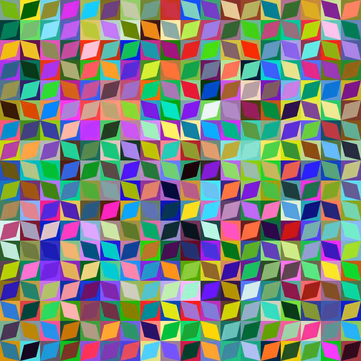 Diamond Twirl Composition #125