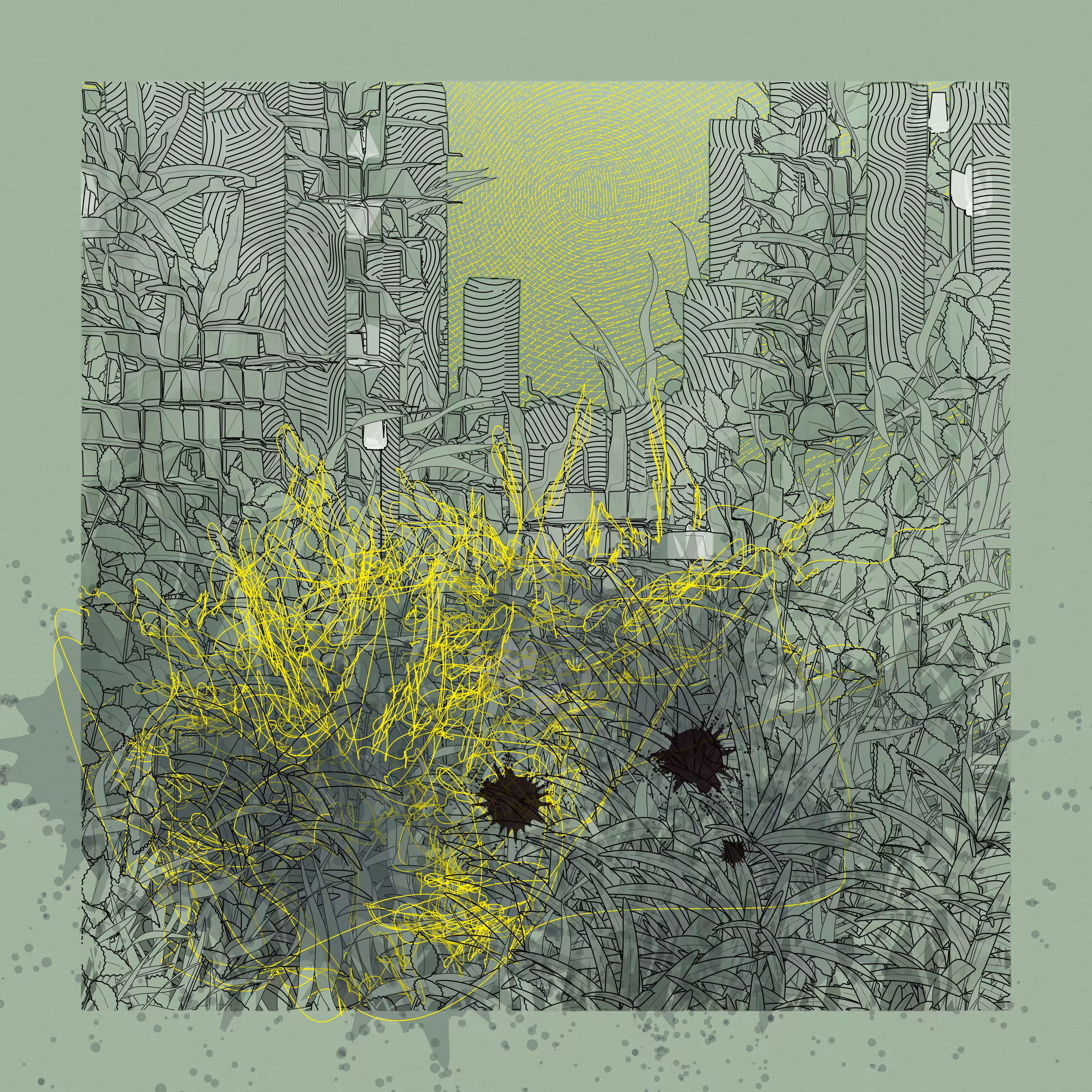 Landscape with Carbon Capture #3437