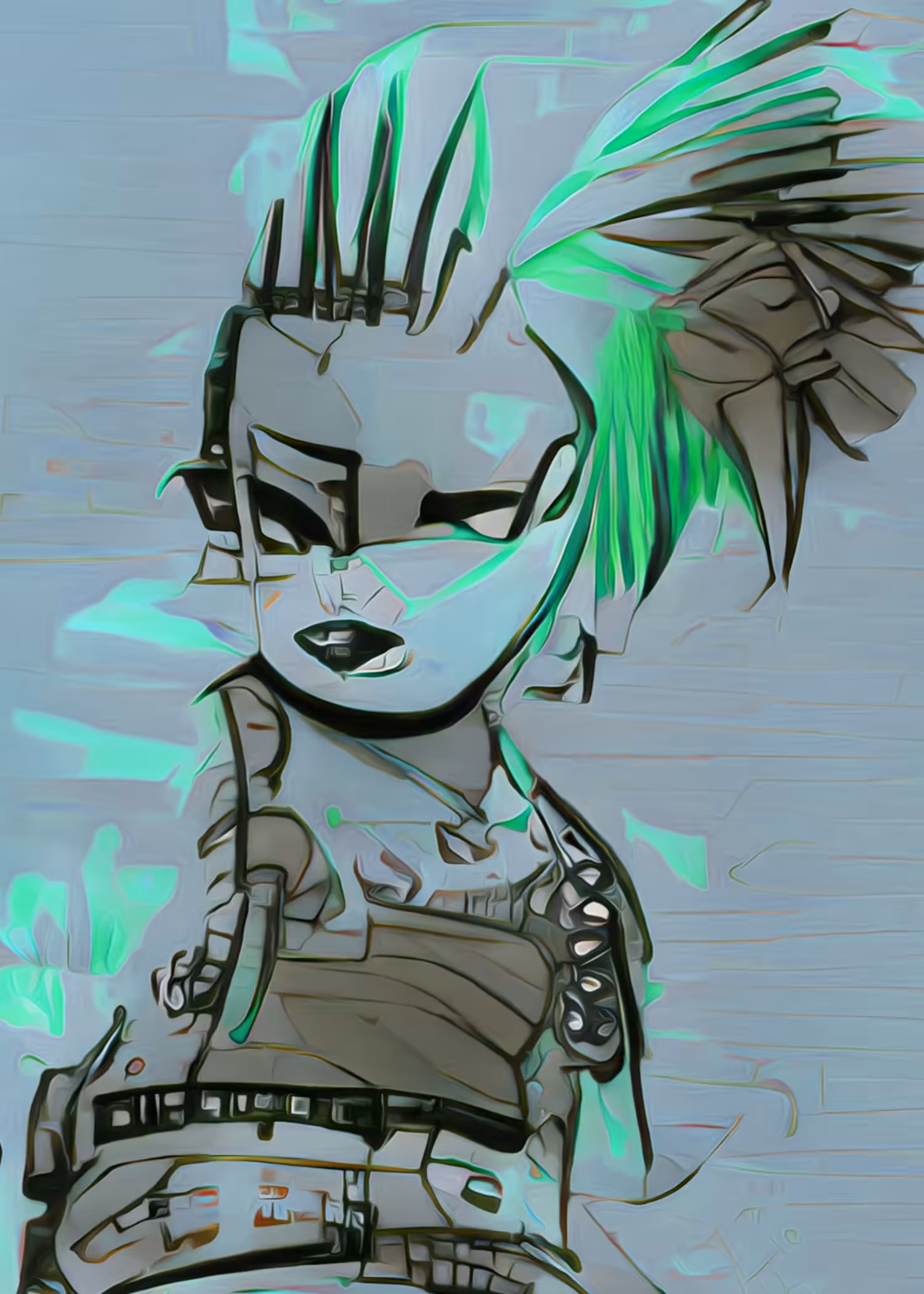 Scribbled Punk #11