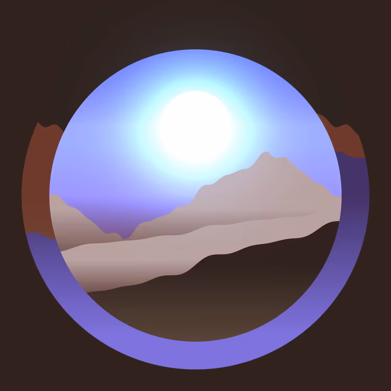 Mountains | Circle series #7