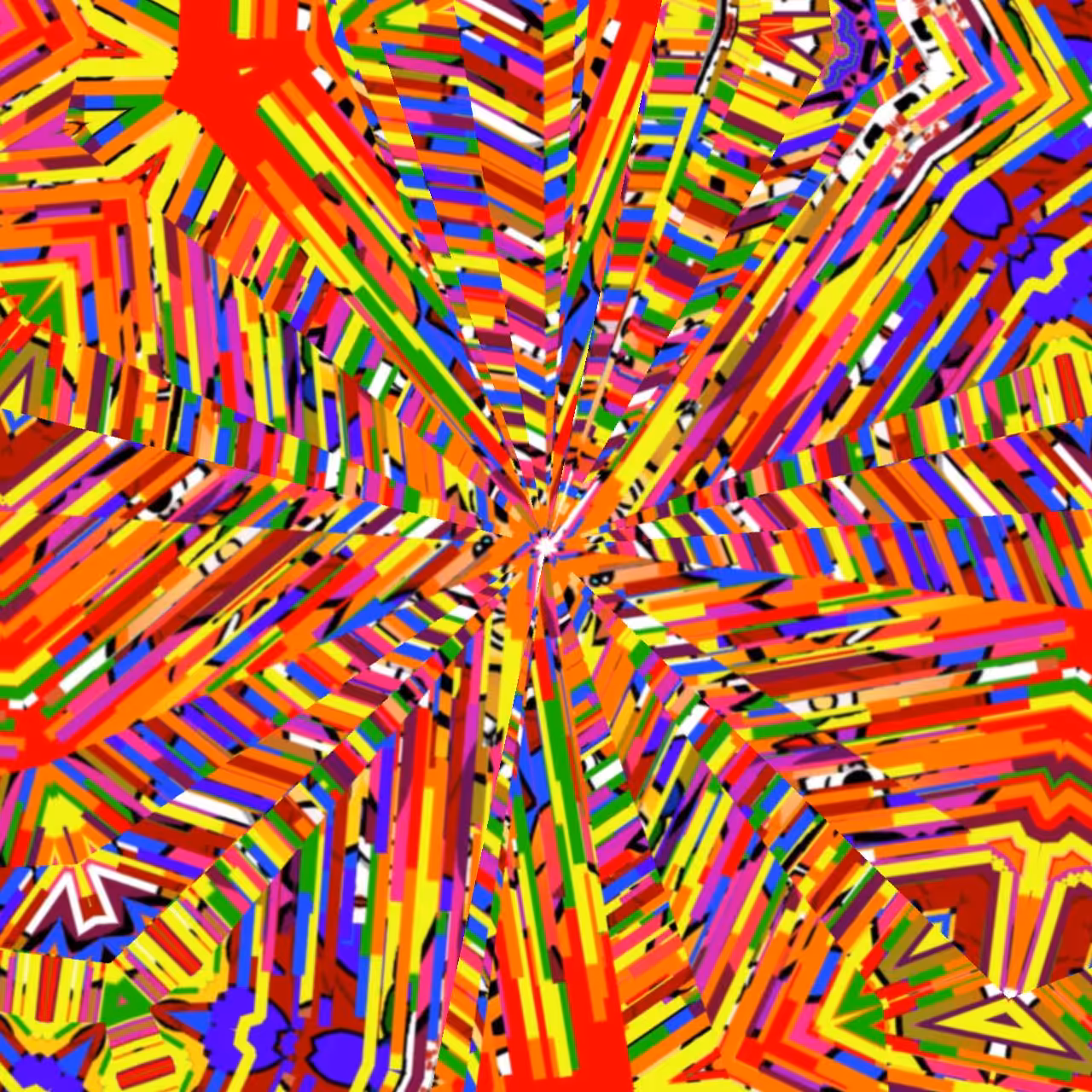 Clock of colors