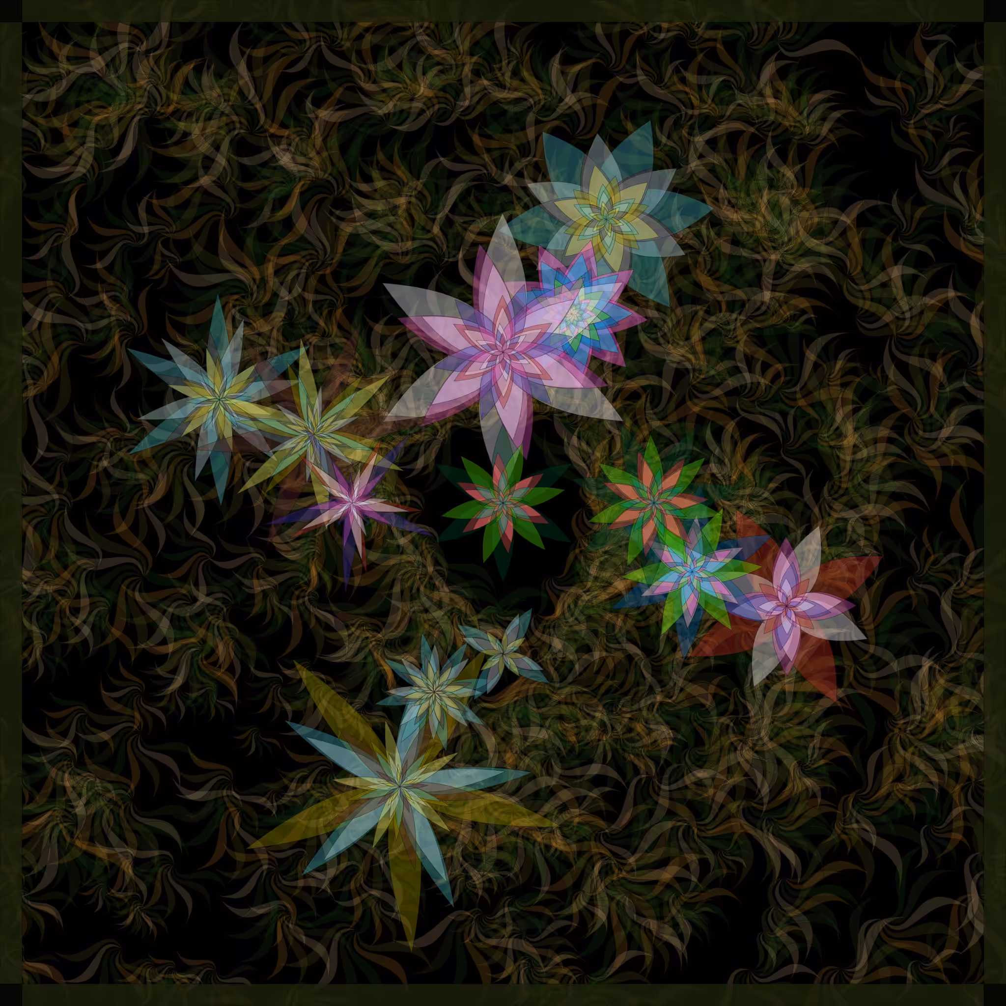 Bezier Garden #27