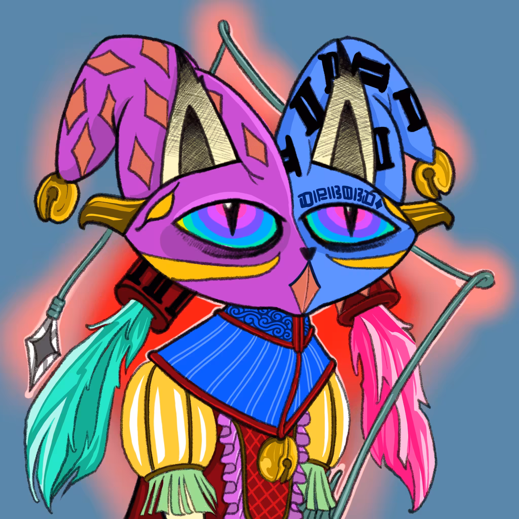 Dizzy Cat Ruler #270