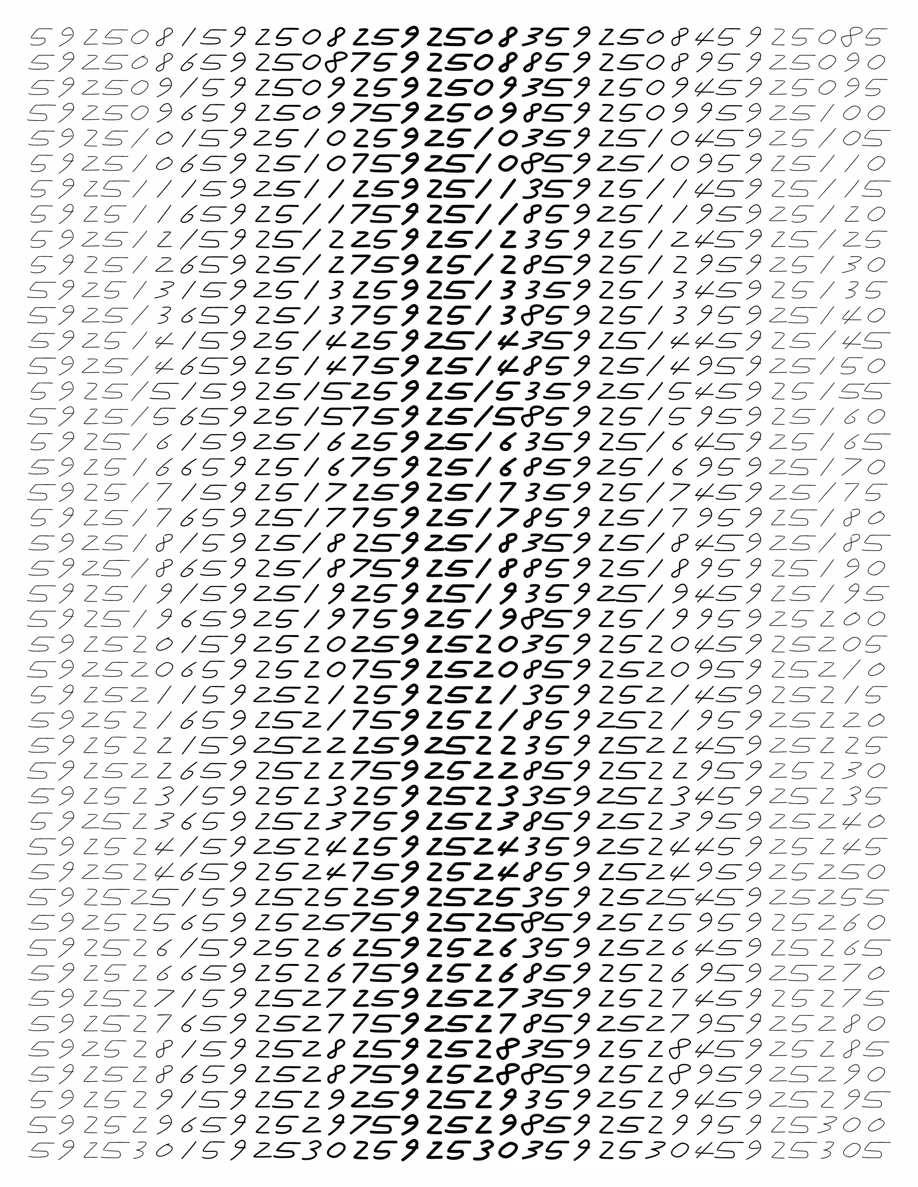 Endless (5,607,250 to Infinity) #1085