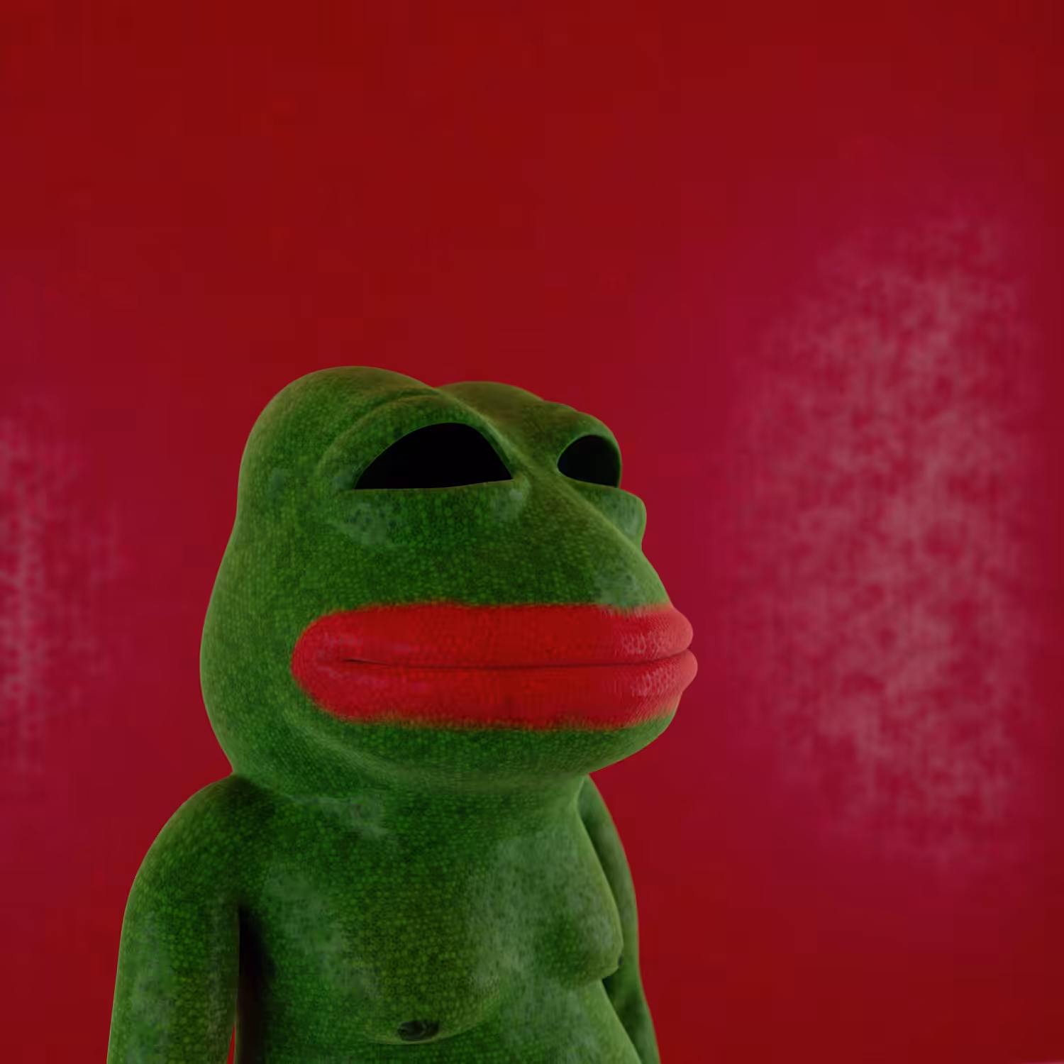 PEPE 🐸 has a bulging eyes 👀