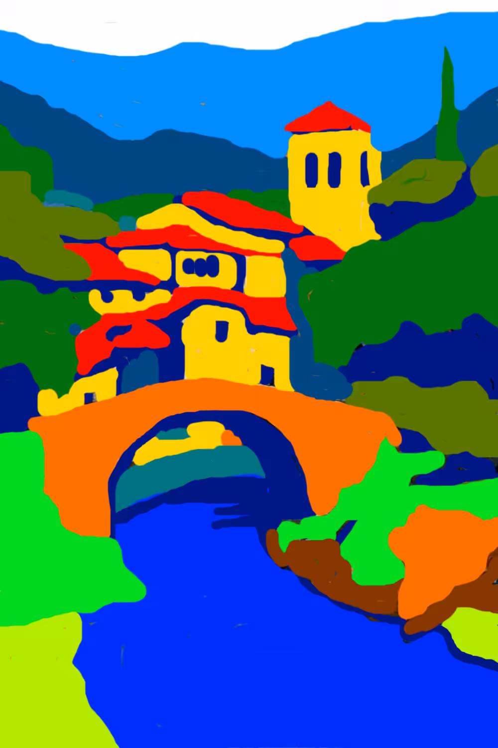 Le village d'Honoré de Valmont