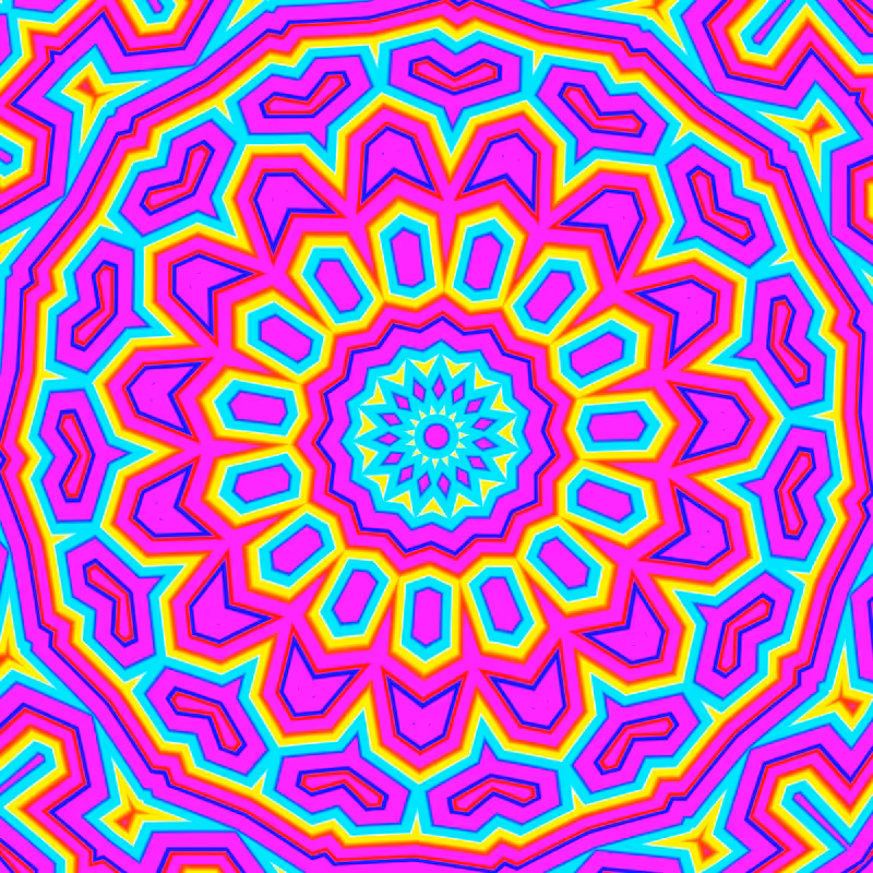 Psilocybin vision #3 - #fxhashturnsone #21