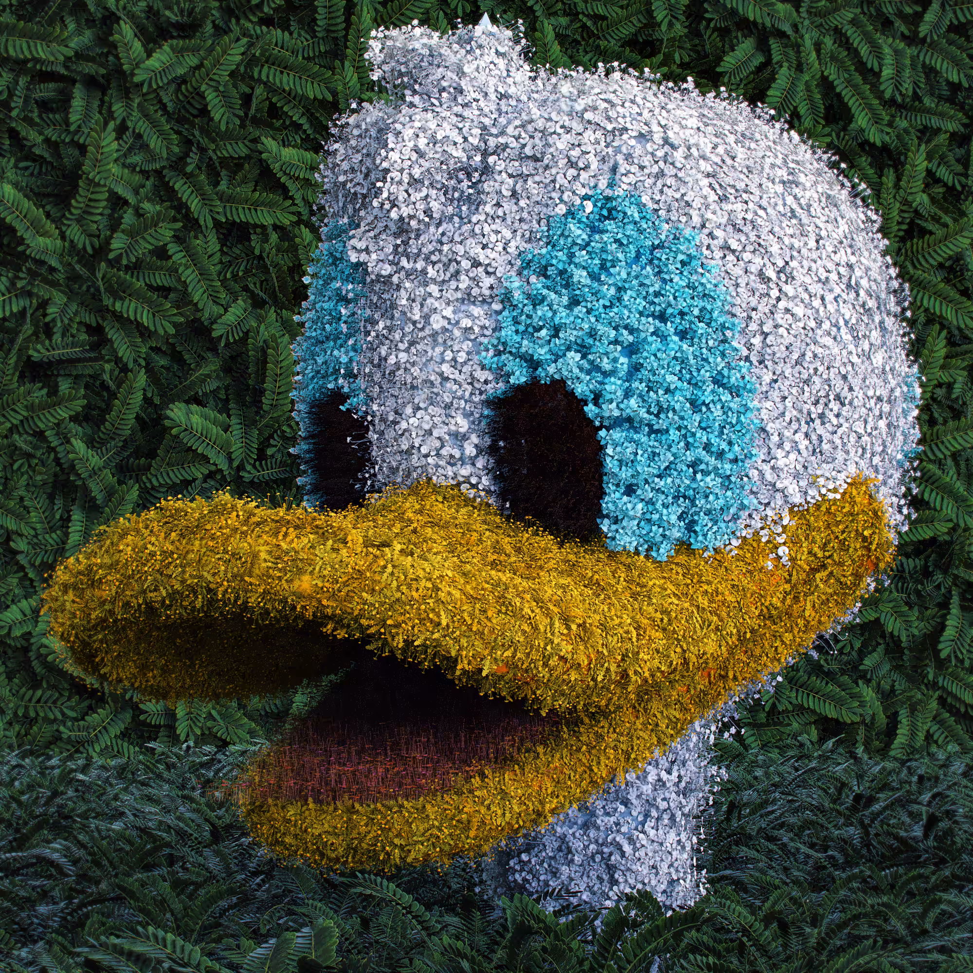 Flowery Fantasy #1 : Donald Duck