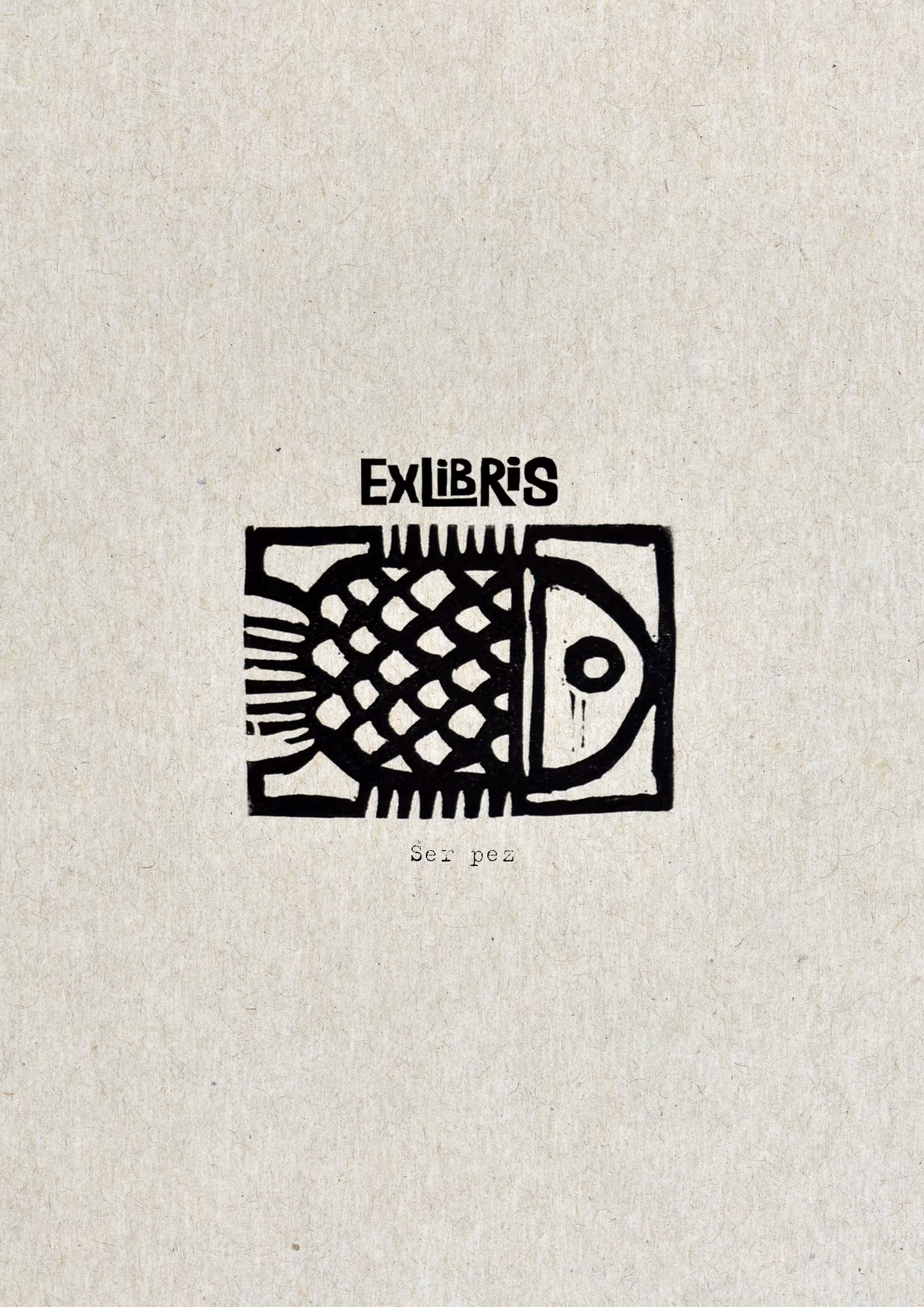 Historias, exlibris y los mismos demonios: Ser pez