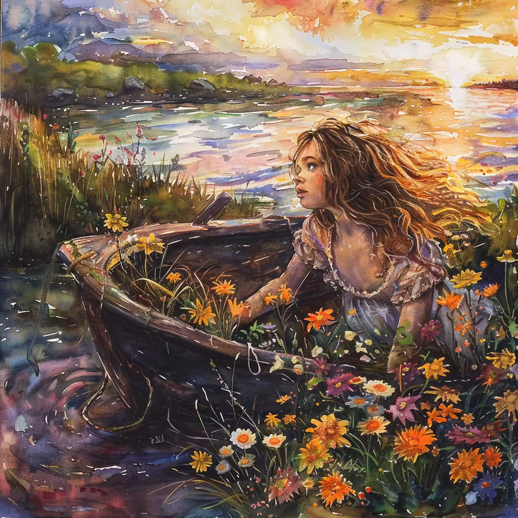 Lily in the Flower Boat