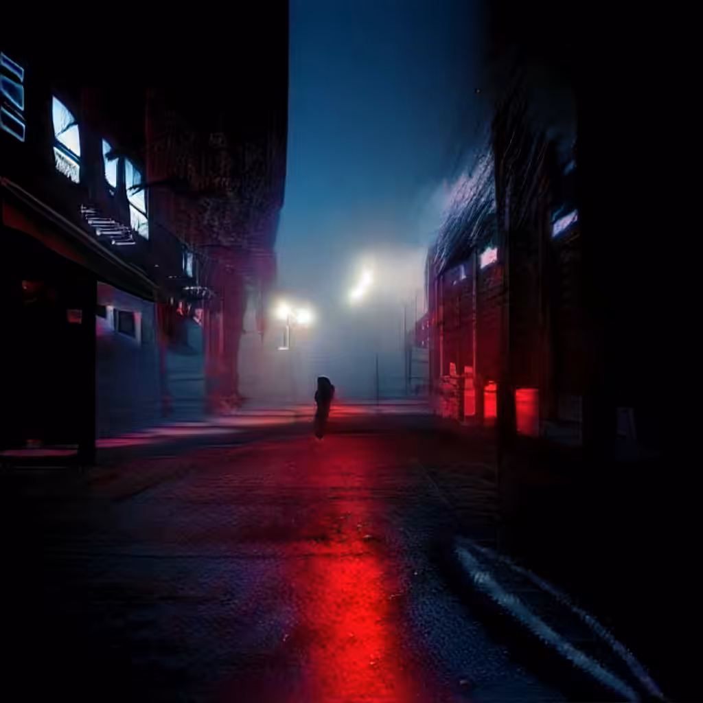 A night latent walk