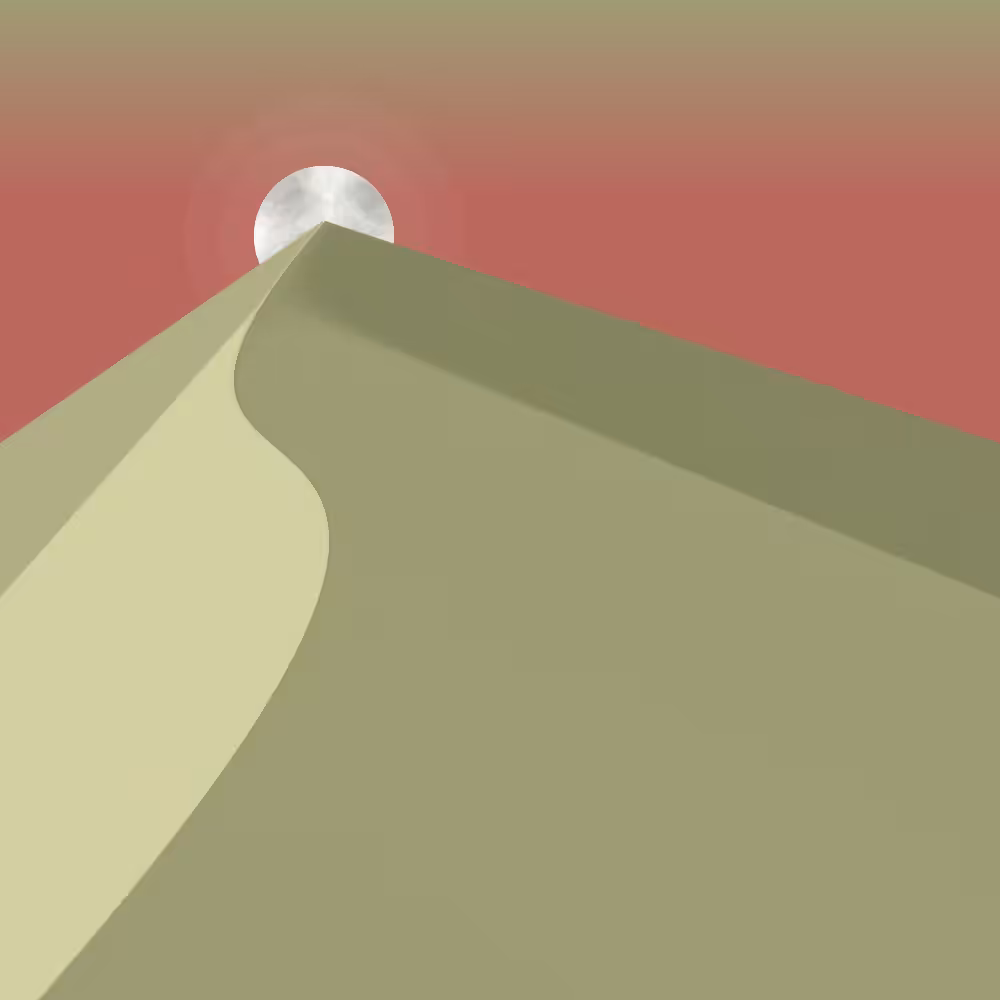 Dune & Moon #25