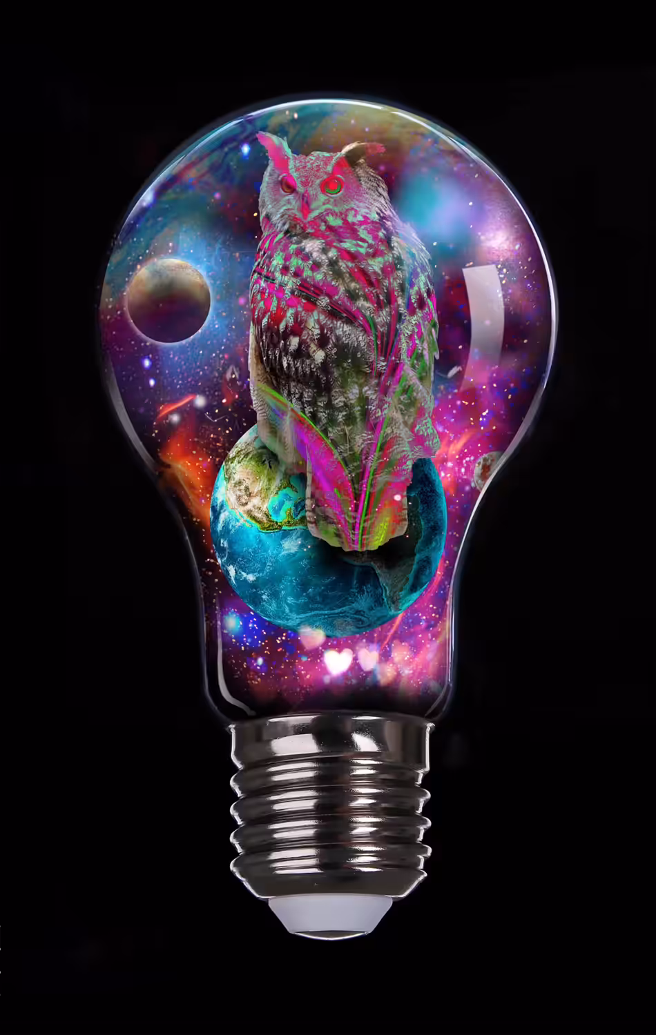 Earth Owl with Motion New