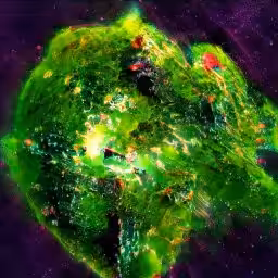 Perfect Abstract Art Polygon: Perfect Lights #14 Polygon