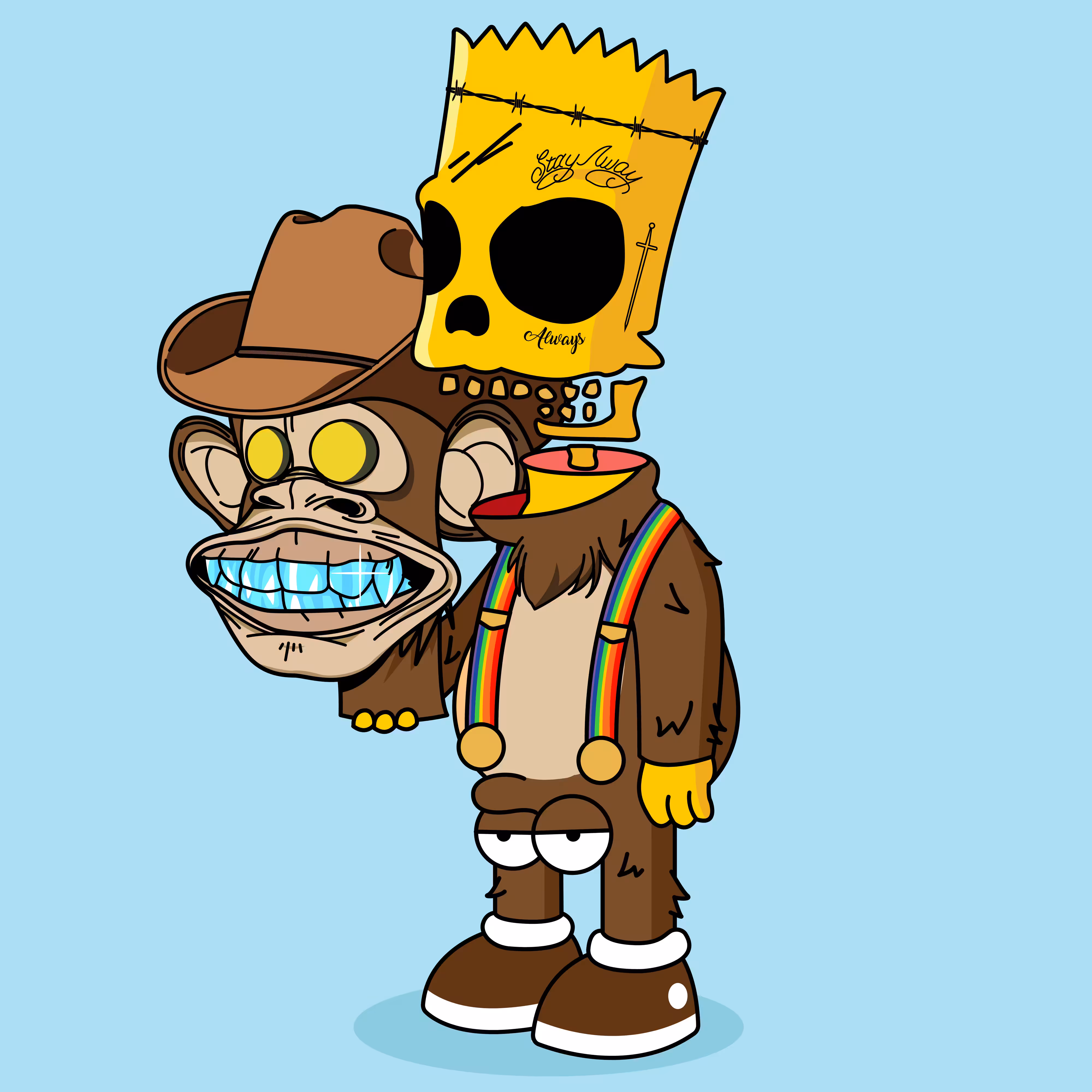 Unmasked Malone ApeBalls #190