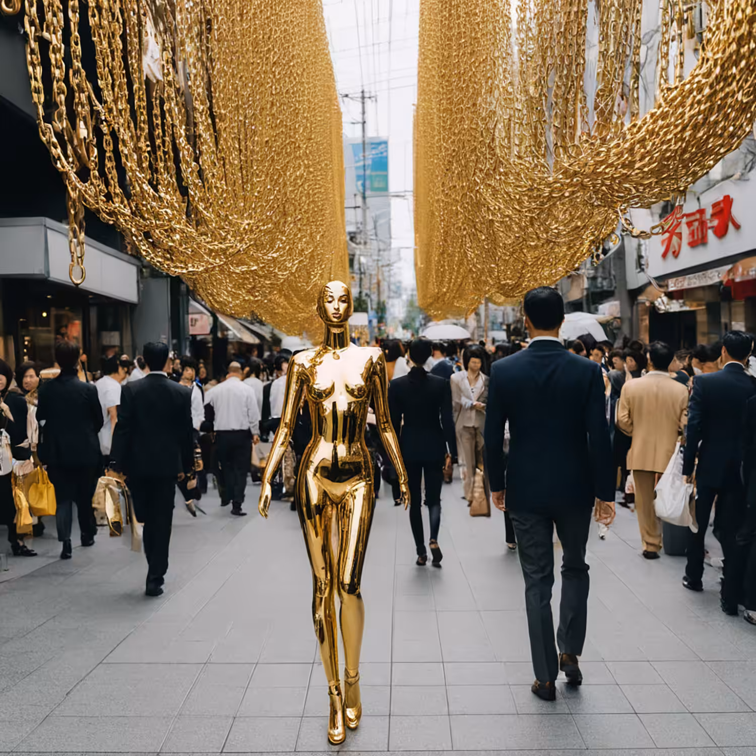 Chromed Gold Tourist