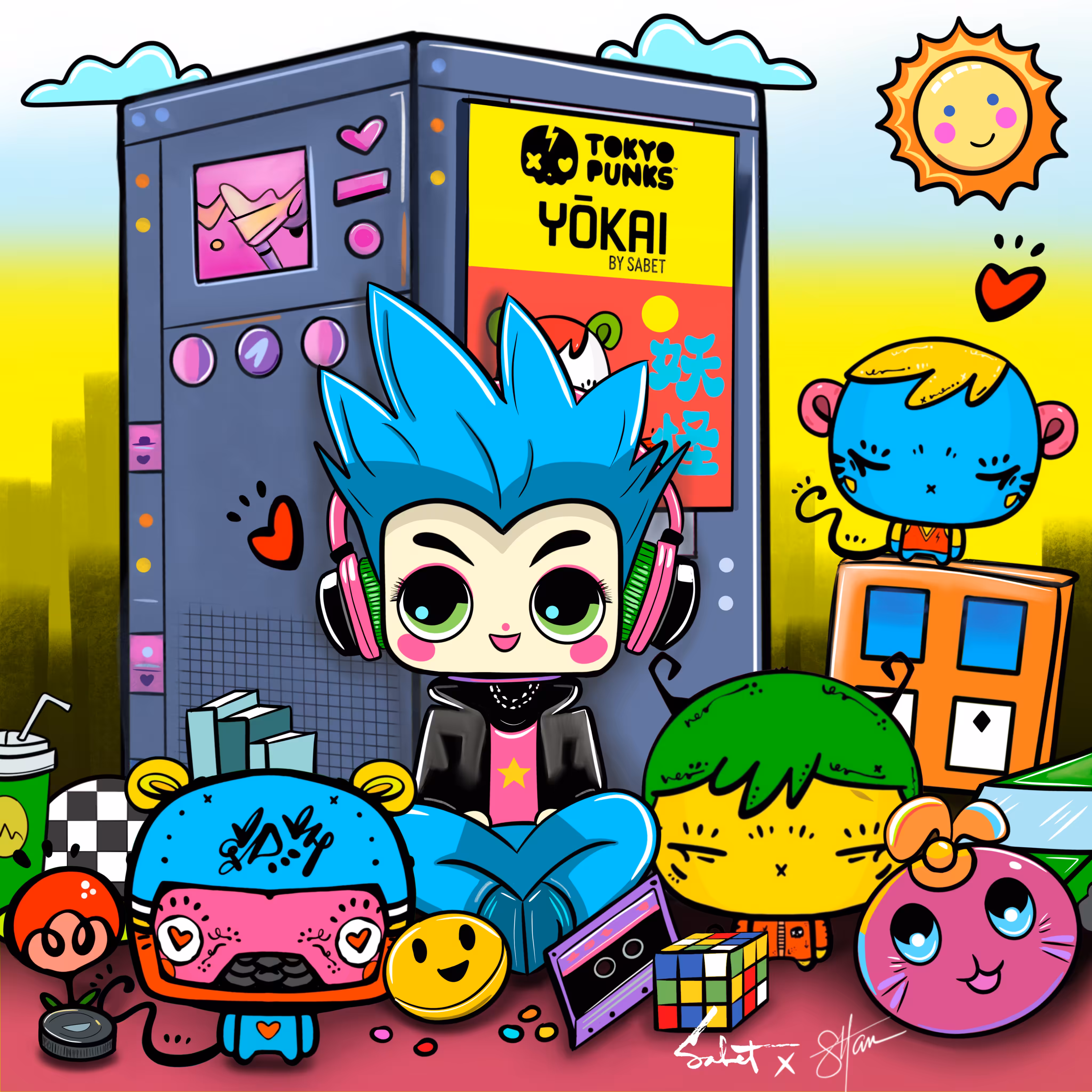 Fun Times by STL x Tokyo Punks YŌKAI by SABET